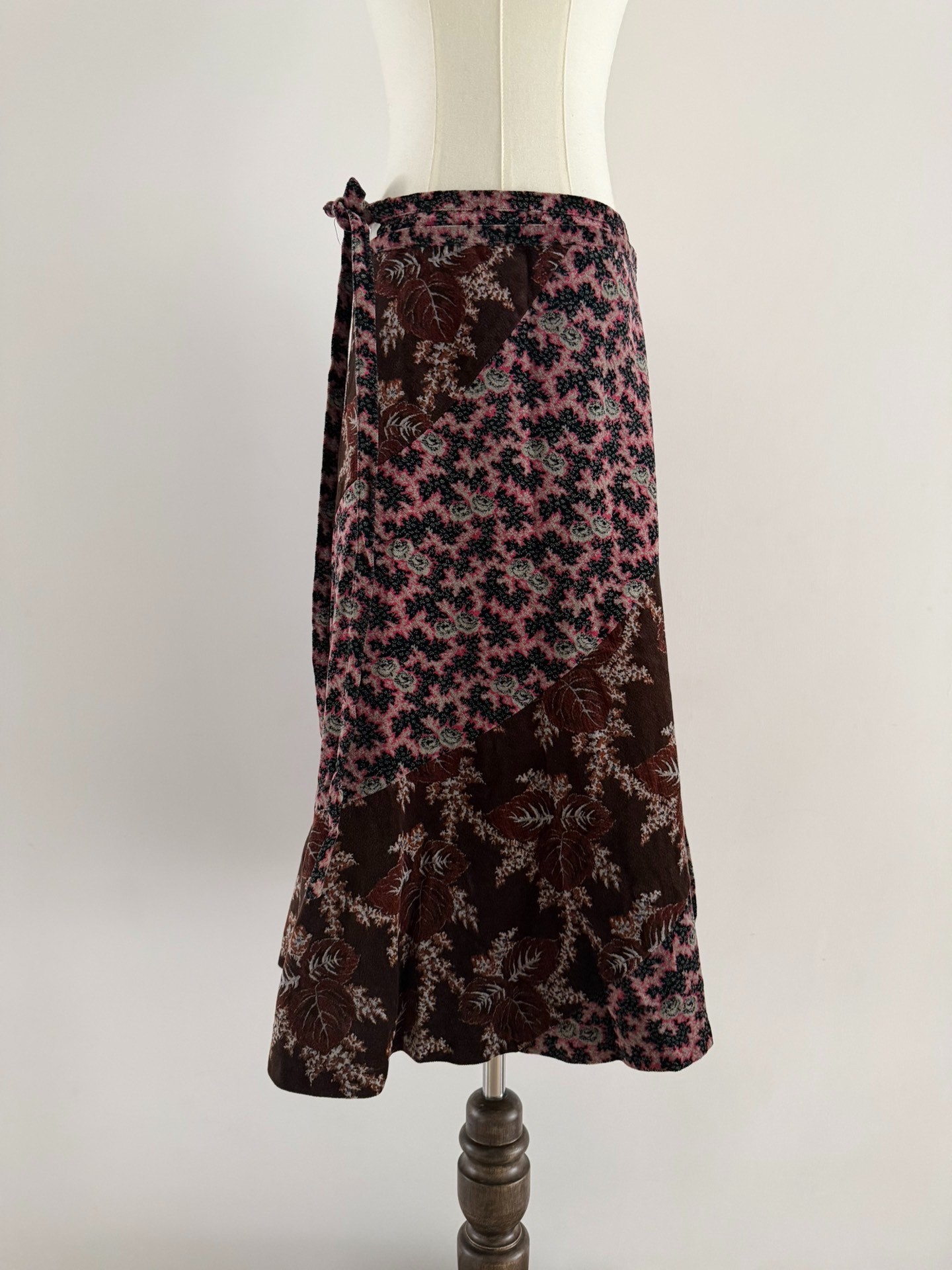 Comme des Garçons Patchwork Floral Apron — front