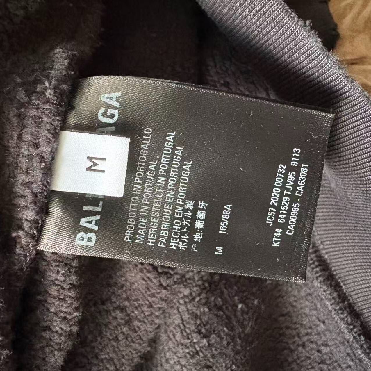 Balenciaga Black Alien Graphic Hoodie — back