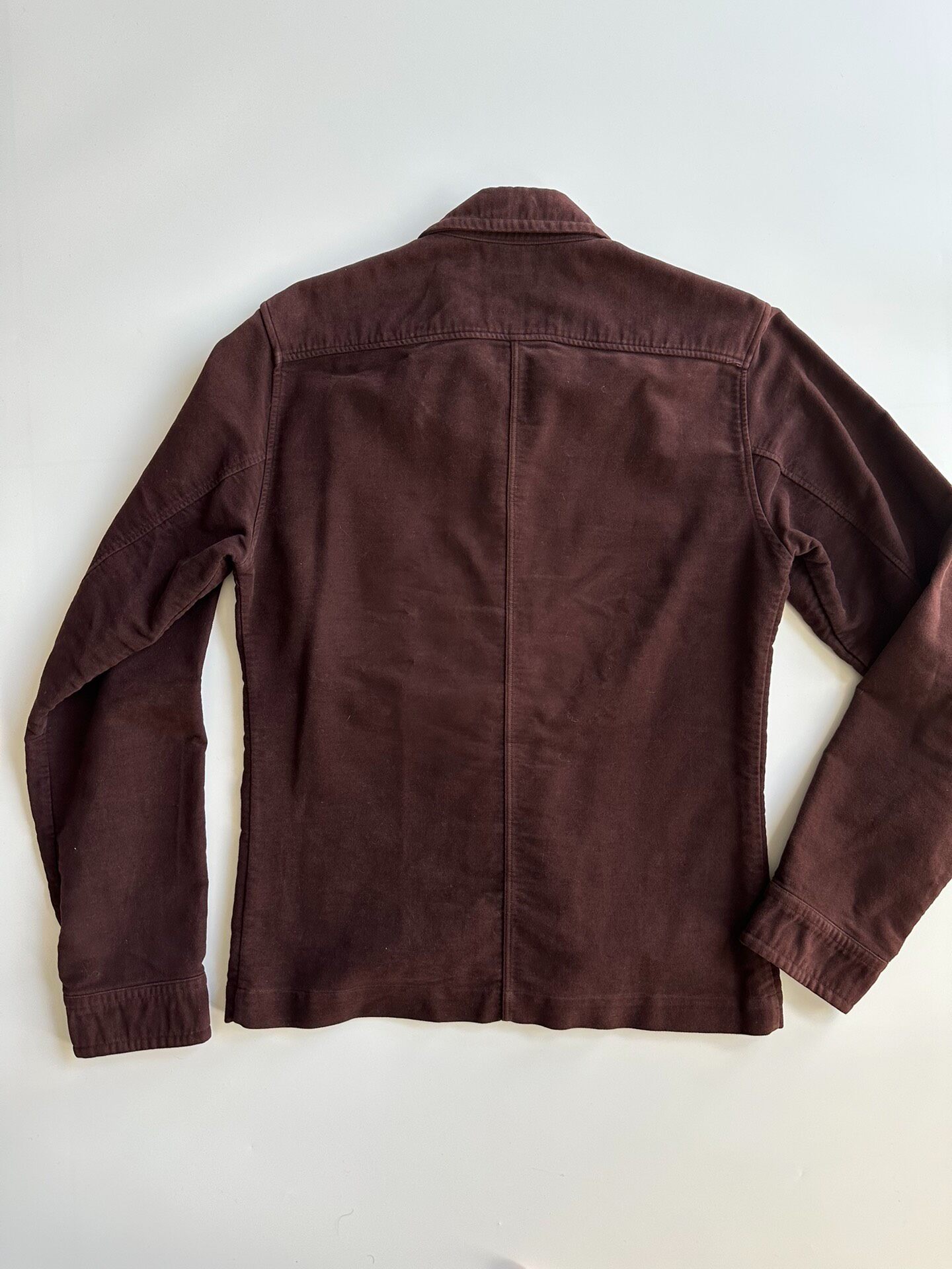 Dries Van Noten Moleskin Shirt Jacket — front