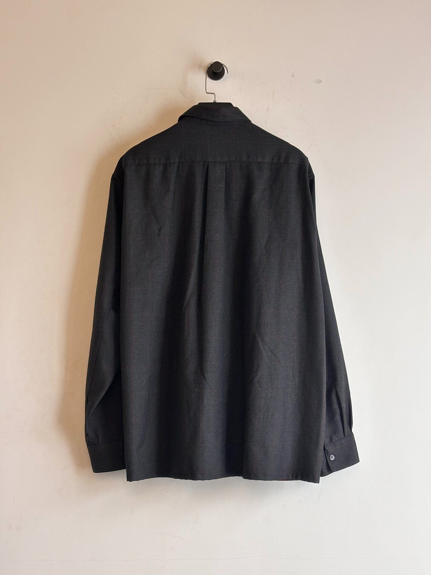 Comme Des Garcons Brown Black Shirt — label