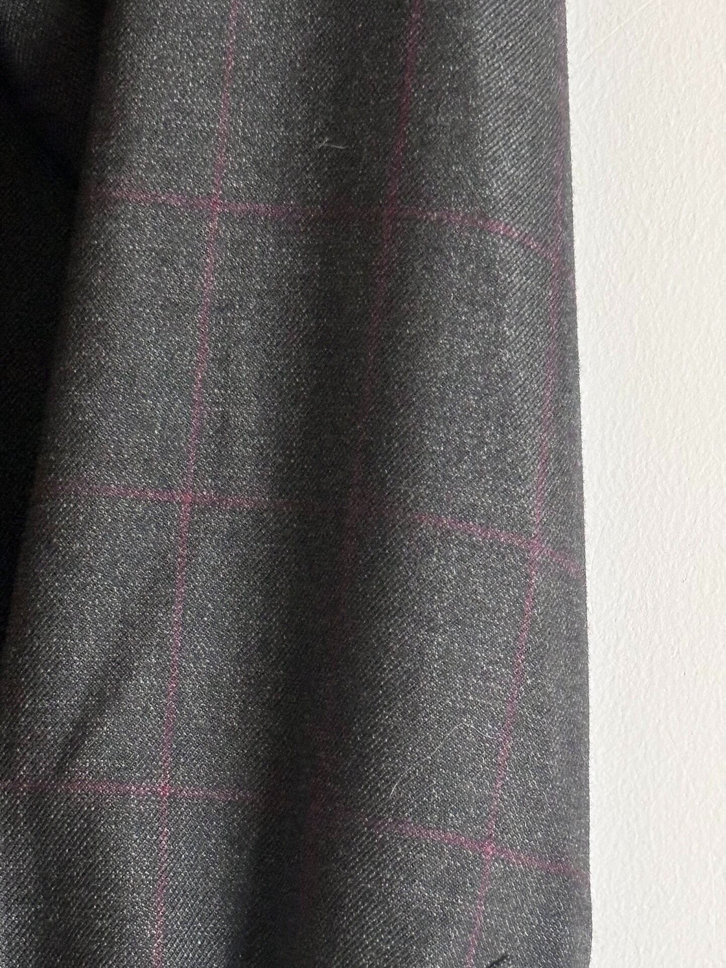 Comme Des Garcons Brown Black Shirt — back