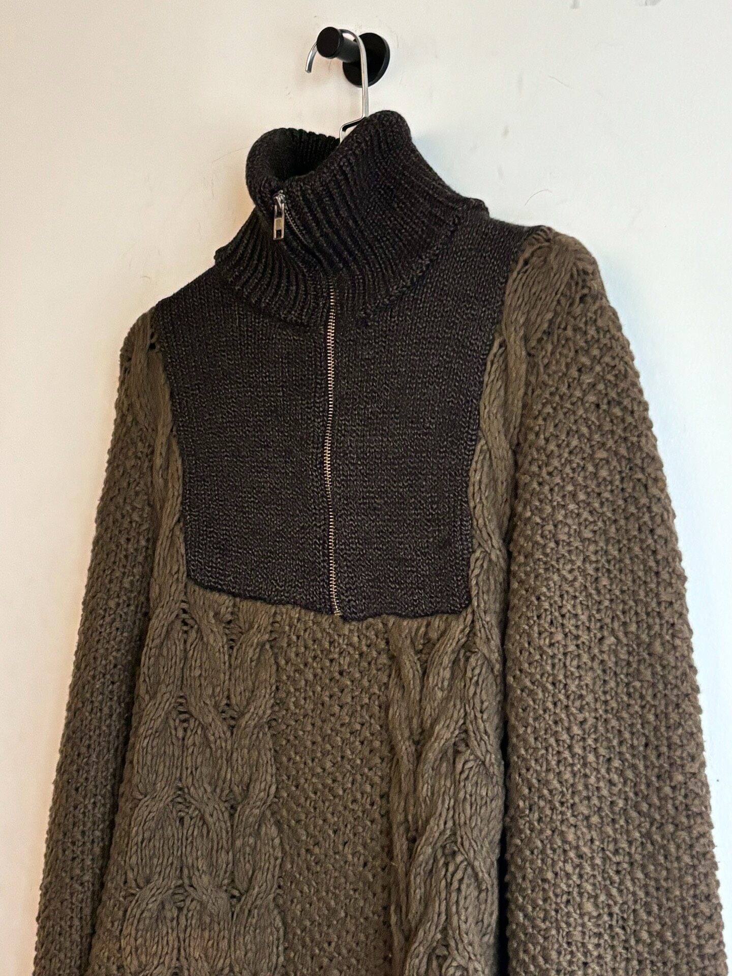 Maison Martin Margiela 2011 High-Neck Sweater — detail