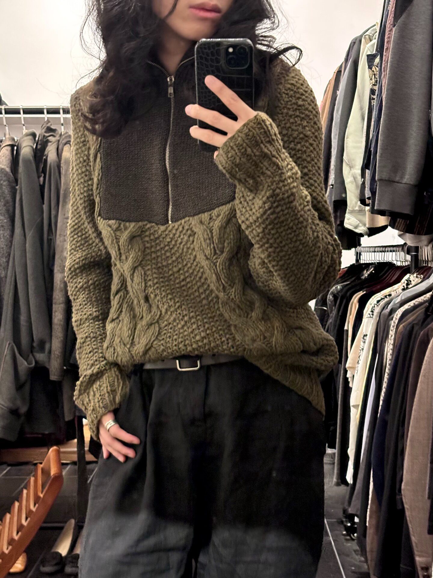 Maison Martin Margiela 2011 High-Neck Sweater — front