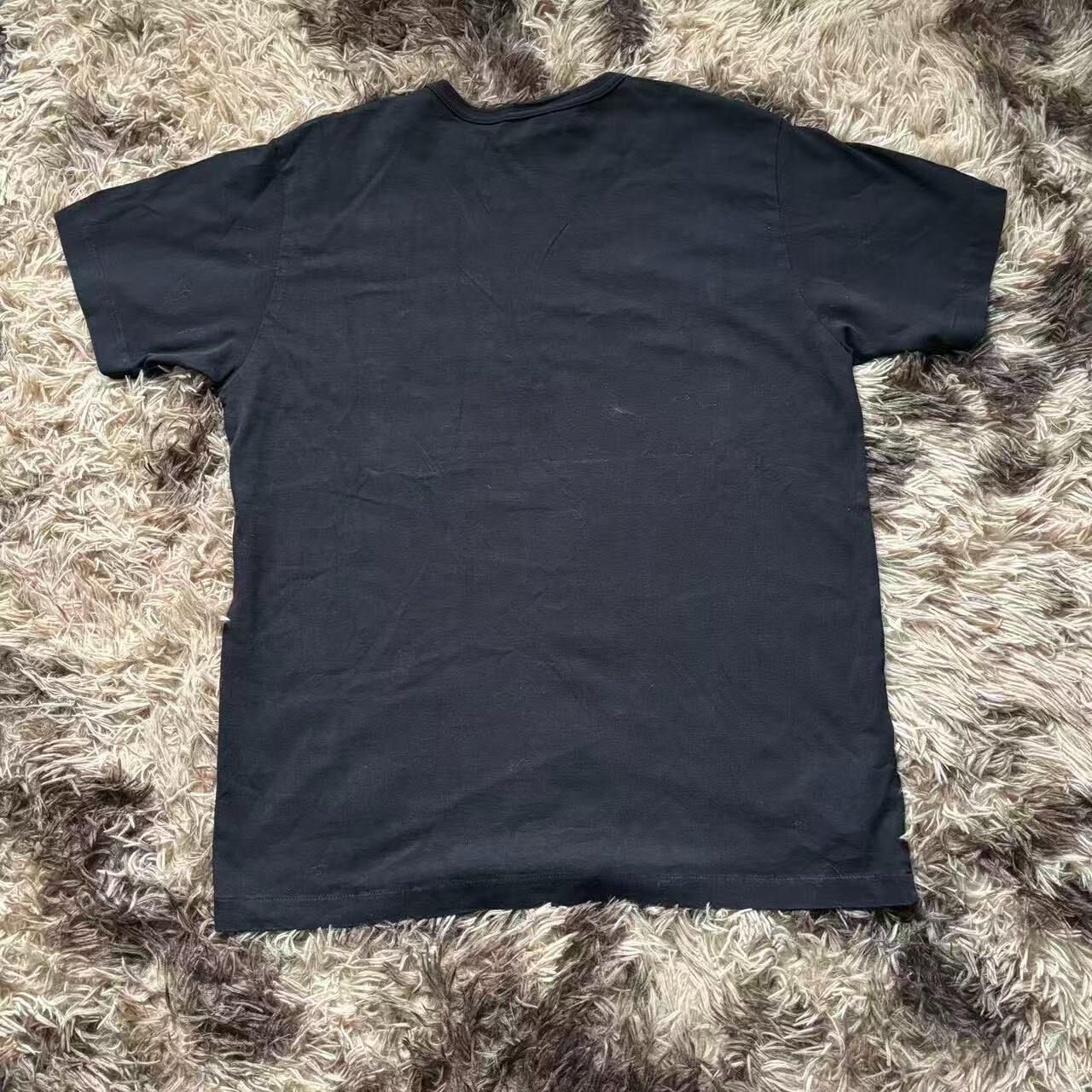 Chrome Hearts Black Embroidered Short-Sleeve Tee — front