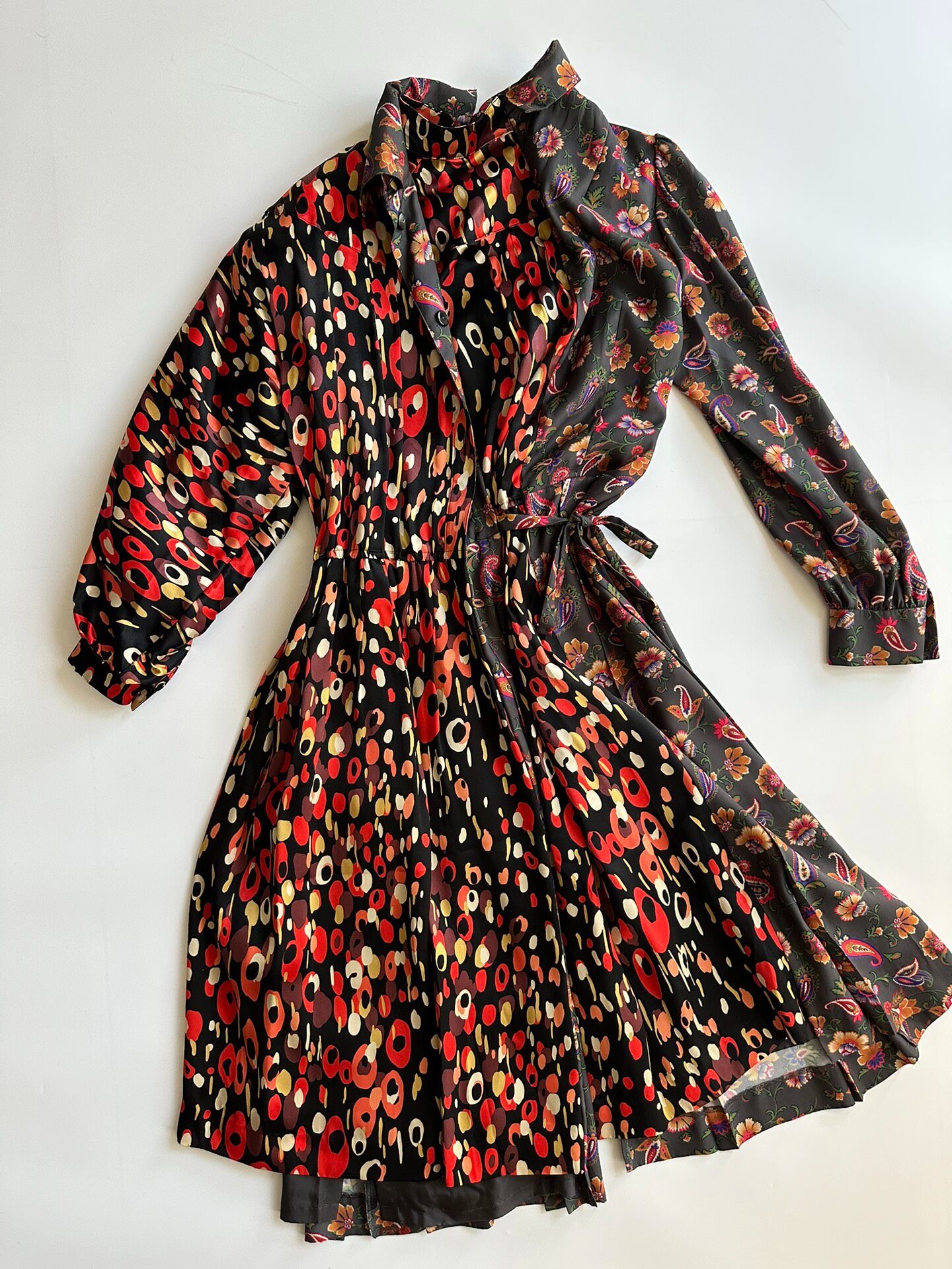 Junya Watanabe 19AW Double Layer Long Dress — front