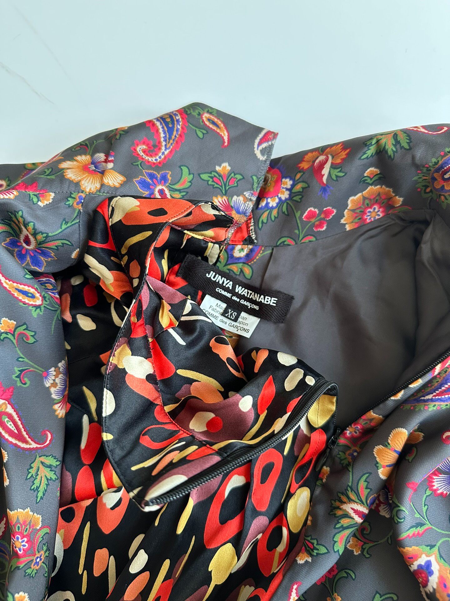 Junya Watanabe 19AW Double Layer Long Dress — label