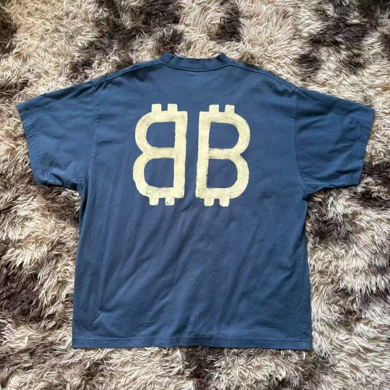 Balenciaga Double B Short Sleeve Tee — front