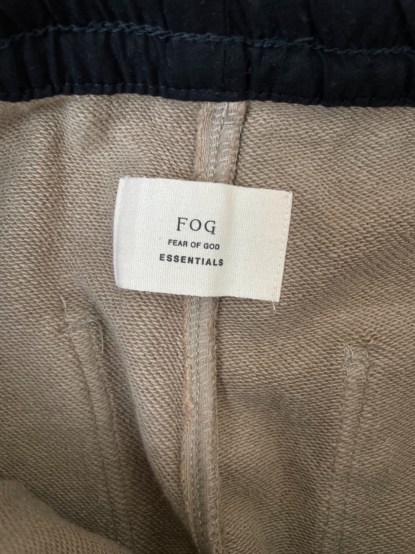 FOG by Fear of God Tan Sweatpants — detail