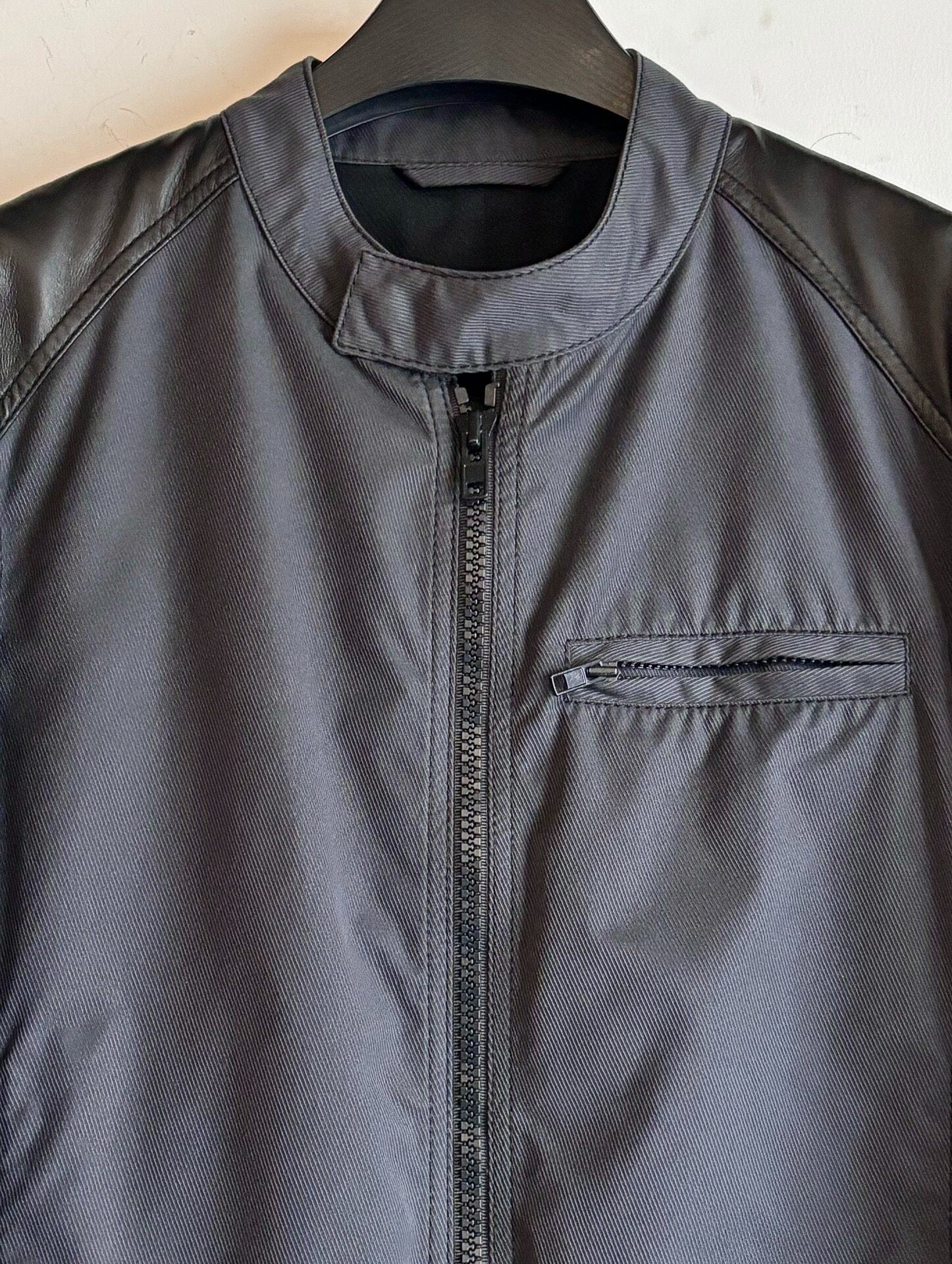 Maison Martin Margiela 2011 Leather Biker Jacket — back