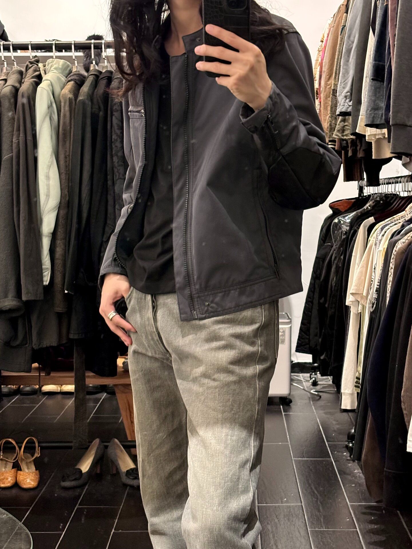 Maison Martin Margiela 2011 Leather Biker Jacket — front