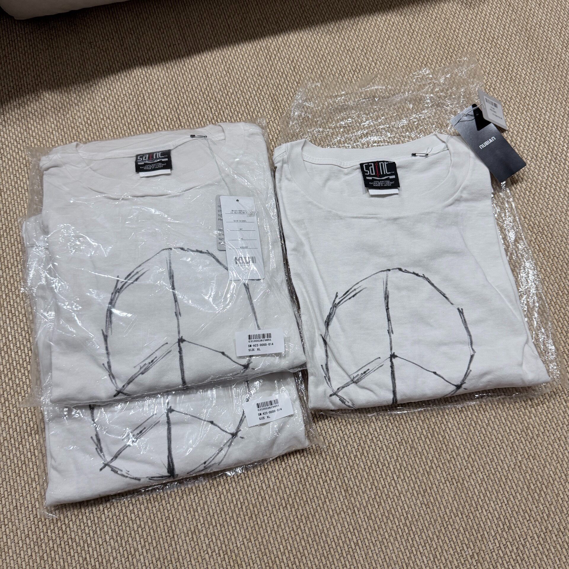 Saint Michael FW23 Peace Long Sleeve Tee — front