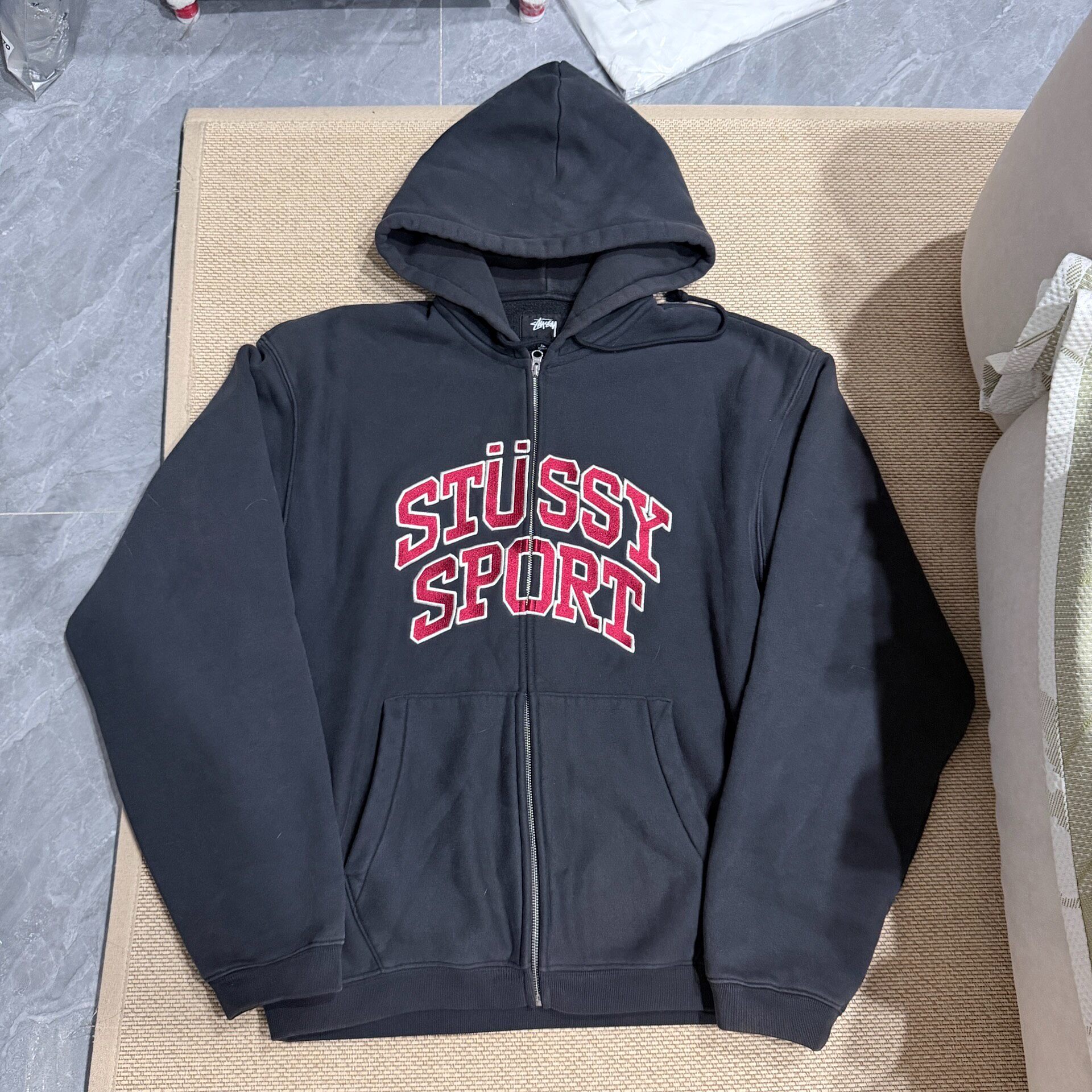 Stussy SS24 Sport Zip Hoodie