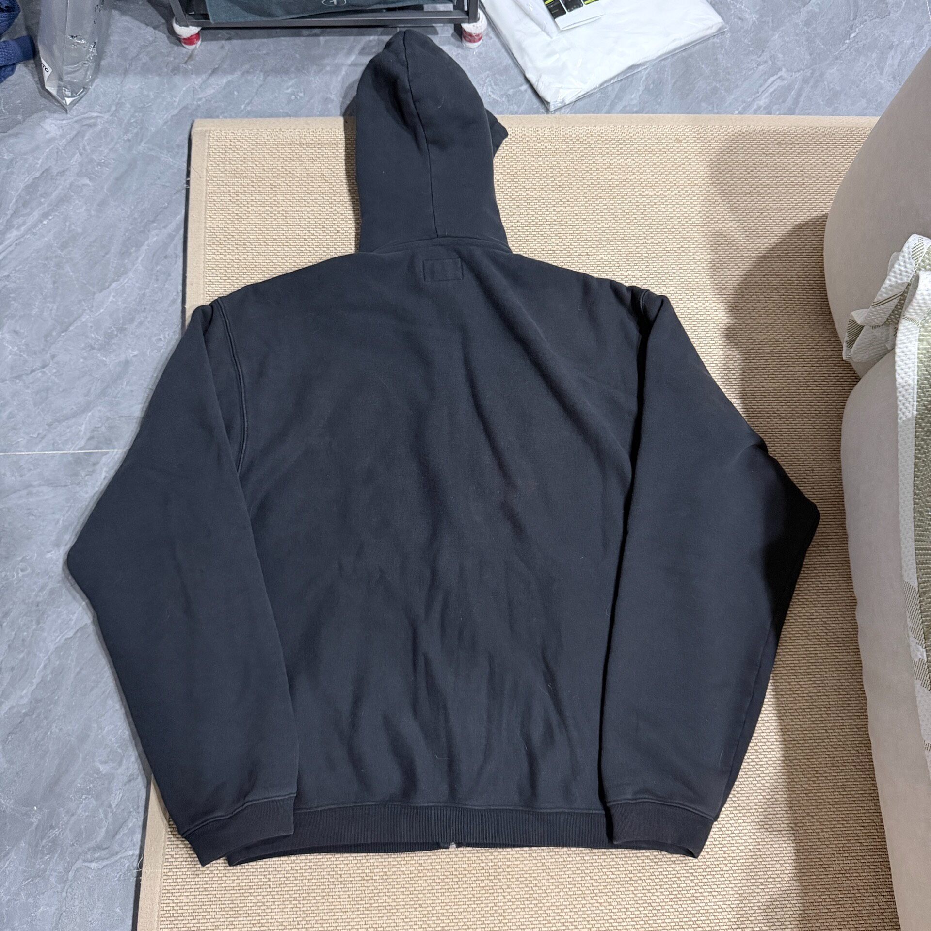 Stussy SS24 Sport Zip Hoodie — front
