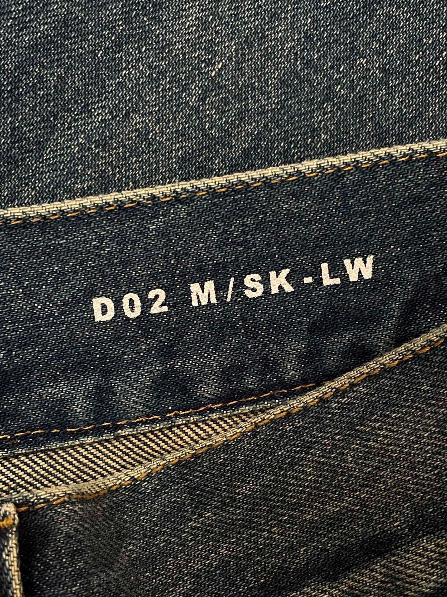 Saint Laurent Classic Straight Leg Jeans — back