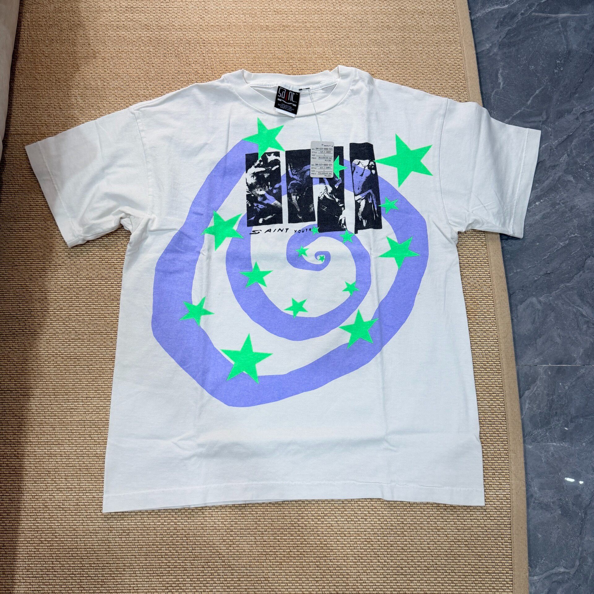 Saint Michael Spiral Star Graphic Tee