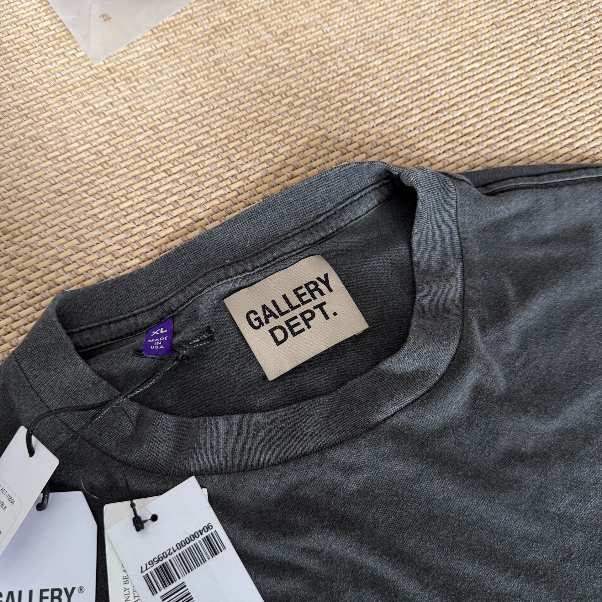 Gallery Dept Charcoal Gray Sleeveless Vest — front
