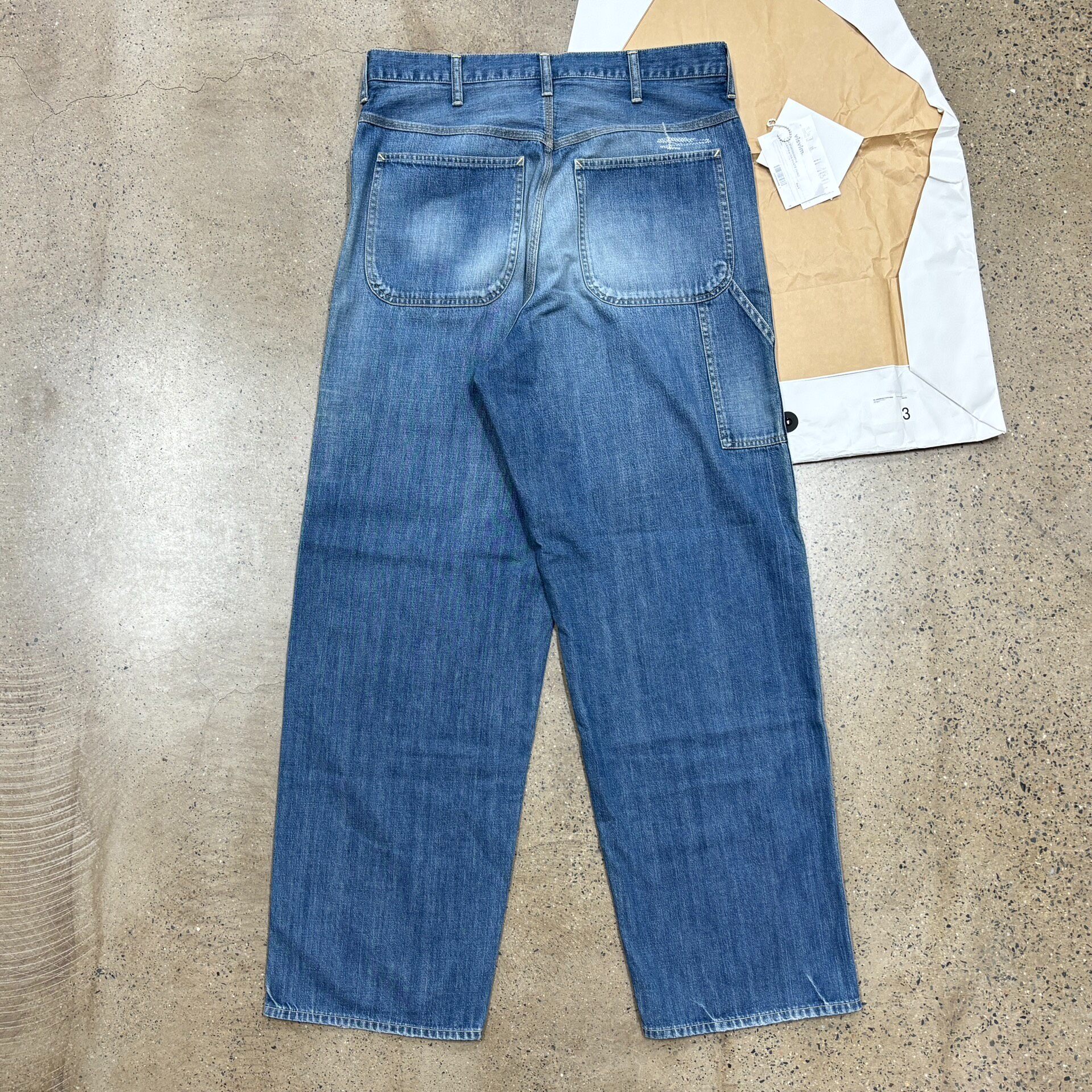 Visvim 25SS Carpenter Denim Pants — front