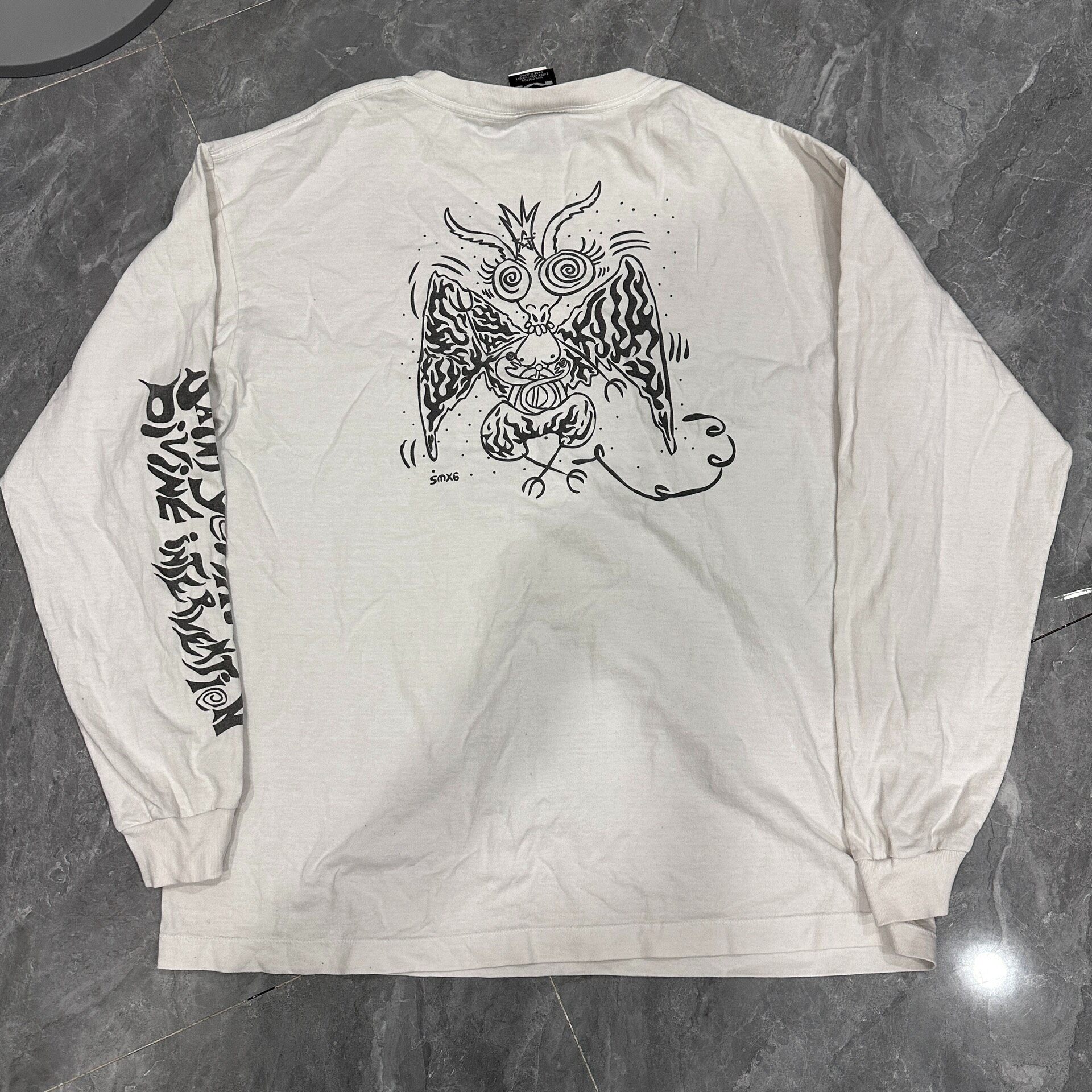 Saint Michael Jesus Long Sleeve Tee — front