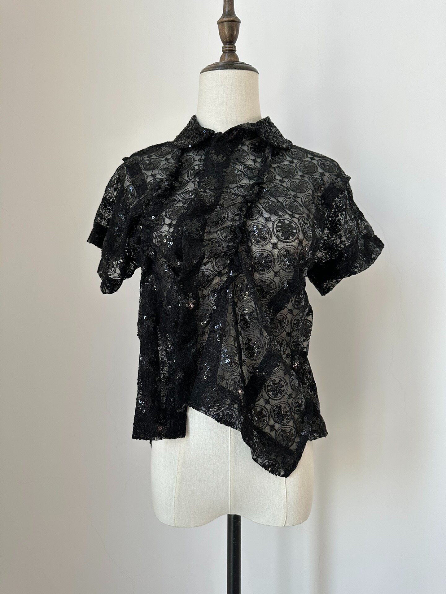 Comme des Garcons Tricot Sequined Top