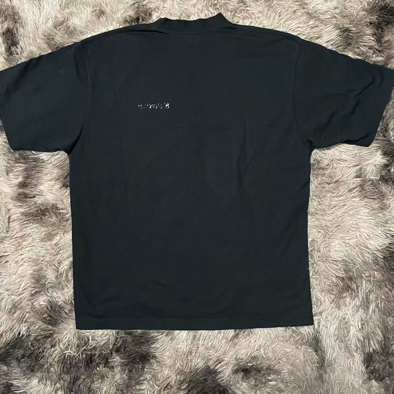 Balenciaga 23SS Embroidered Logo T-Shirt — front