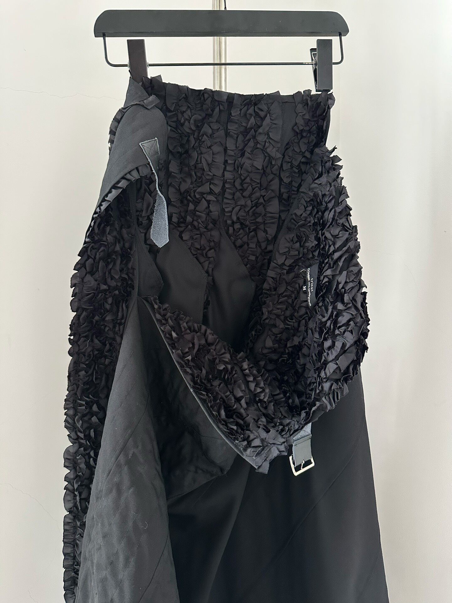 Comme des Garcons Tricot Wool Skirt — label