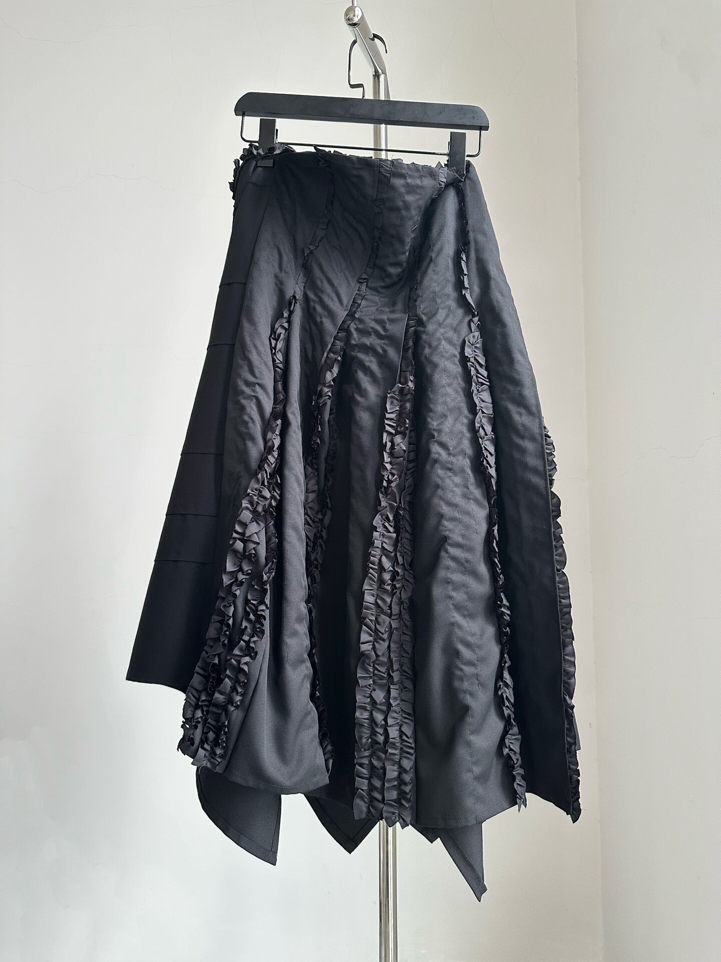 Comme des Garcons Tricot Wool Skirt — detail