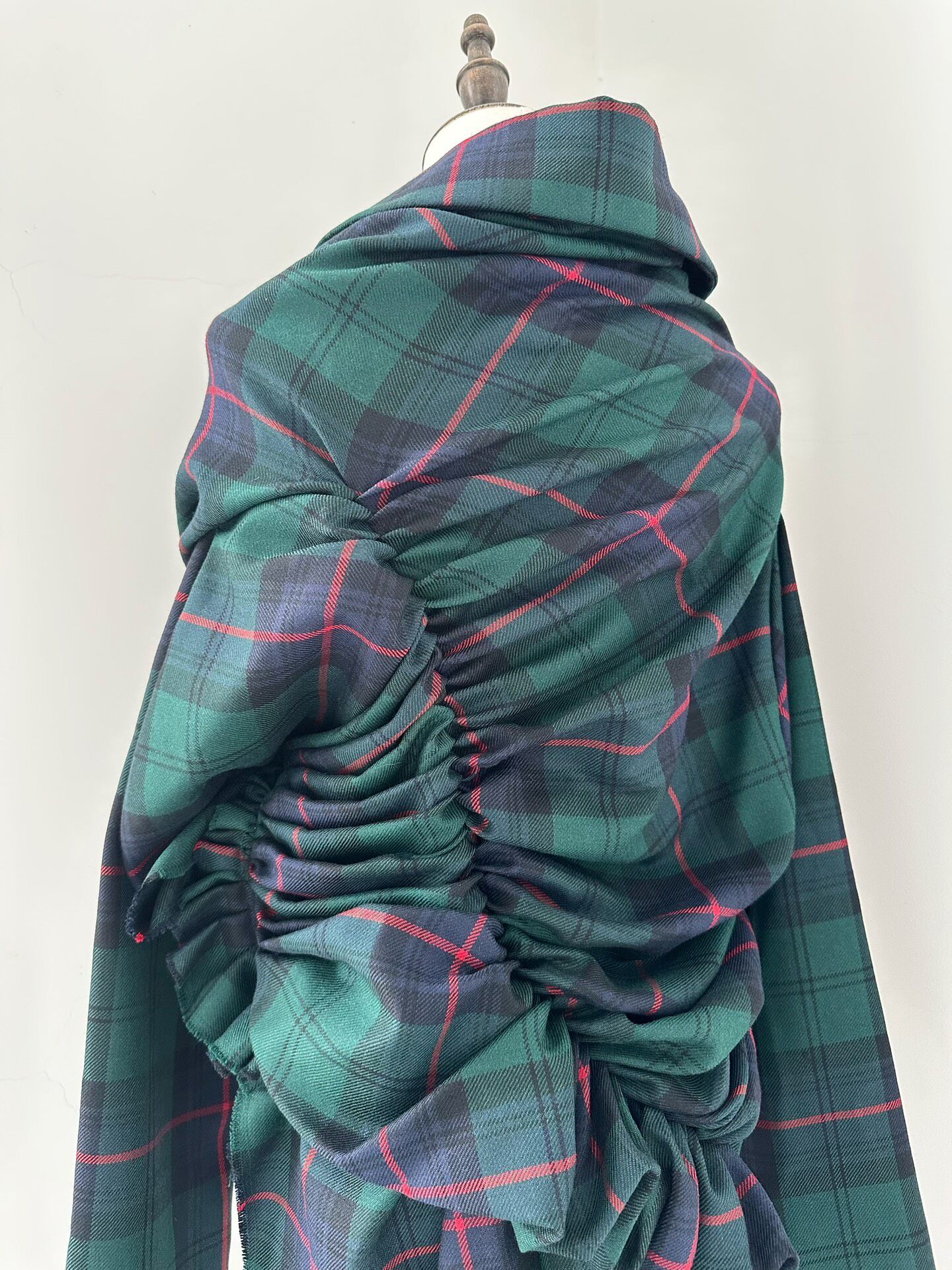 Comme des Garcons 2005 Runway Wool Coat — back