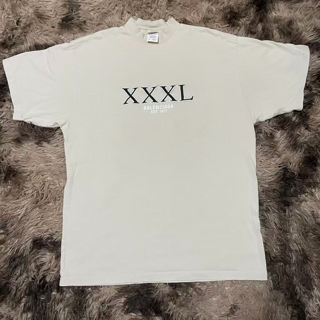 Balenciaga XXXL Logo Short Sleeve Tee