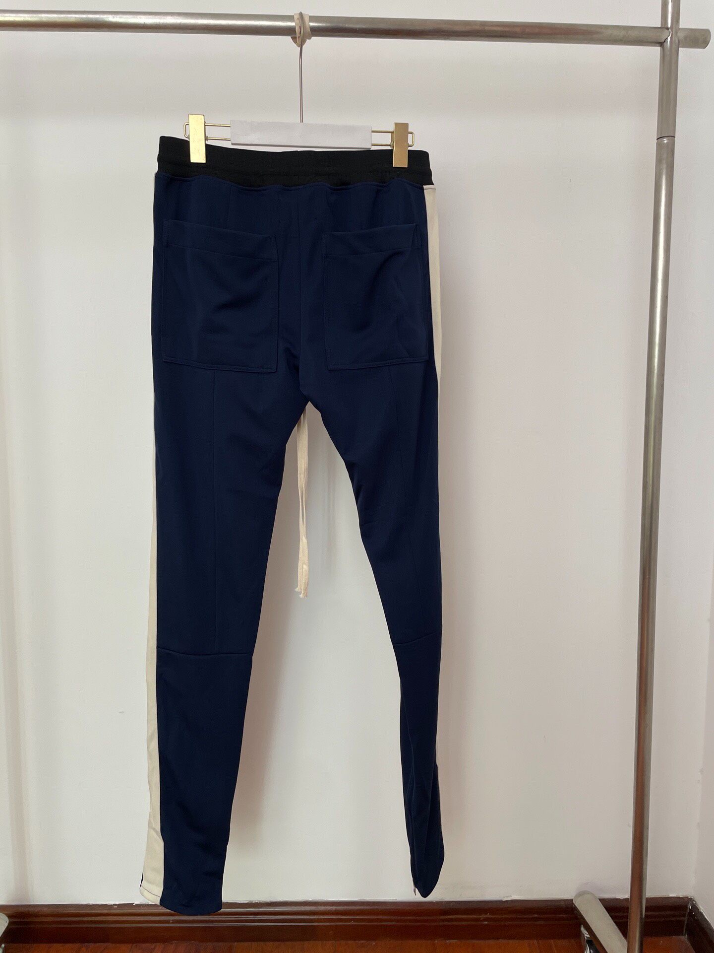 Fear of God 5th Season Blue White Track Pants — front