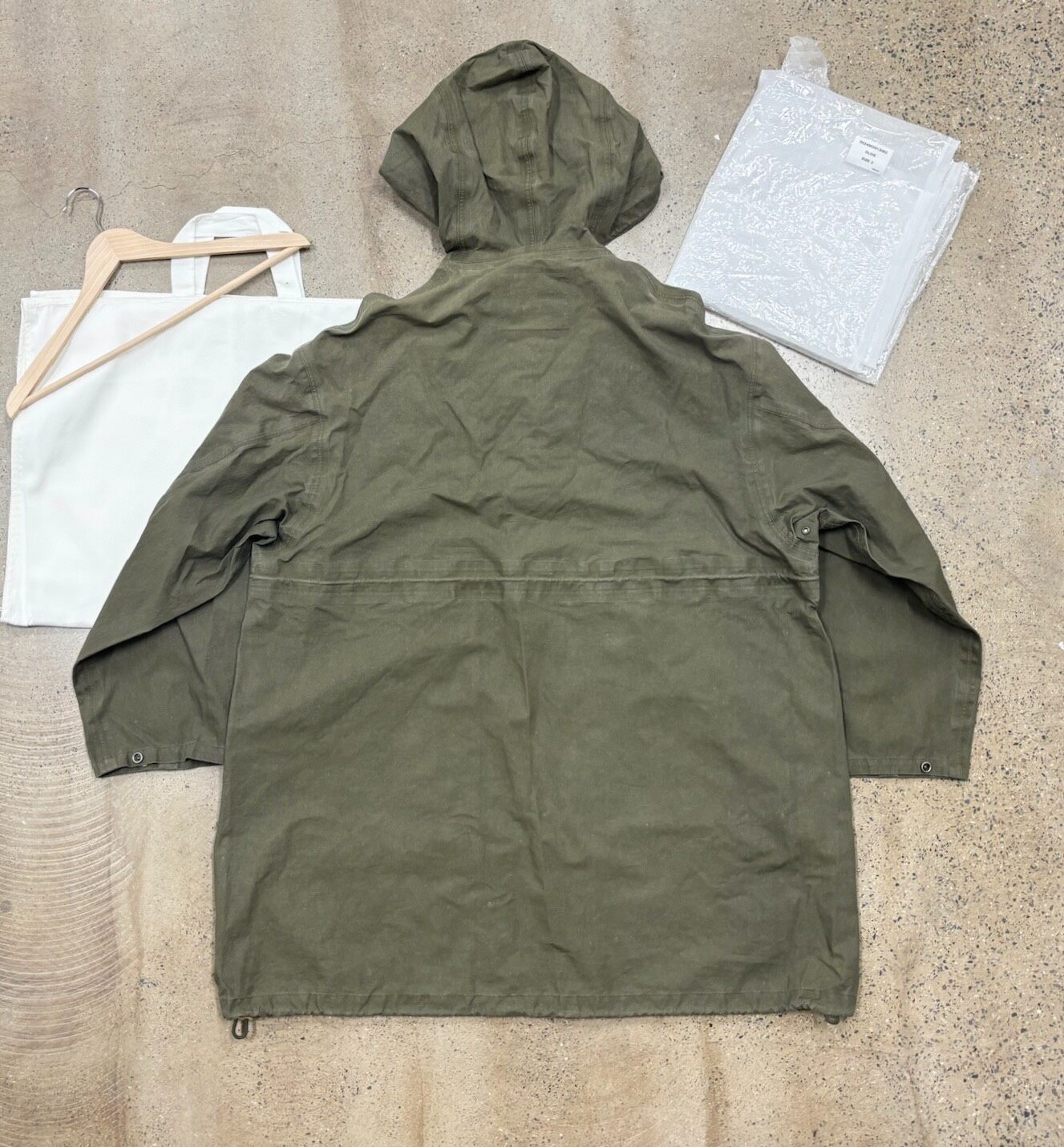 VISVIM Contrary Dept Chinook Poncho — front