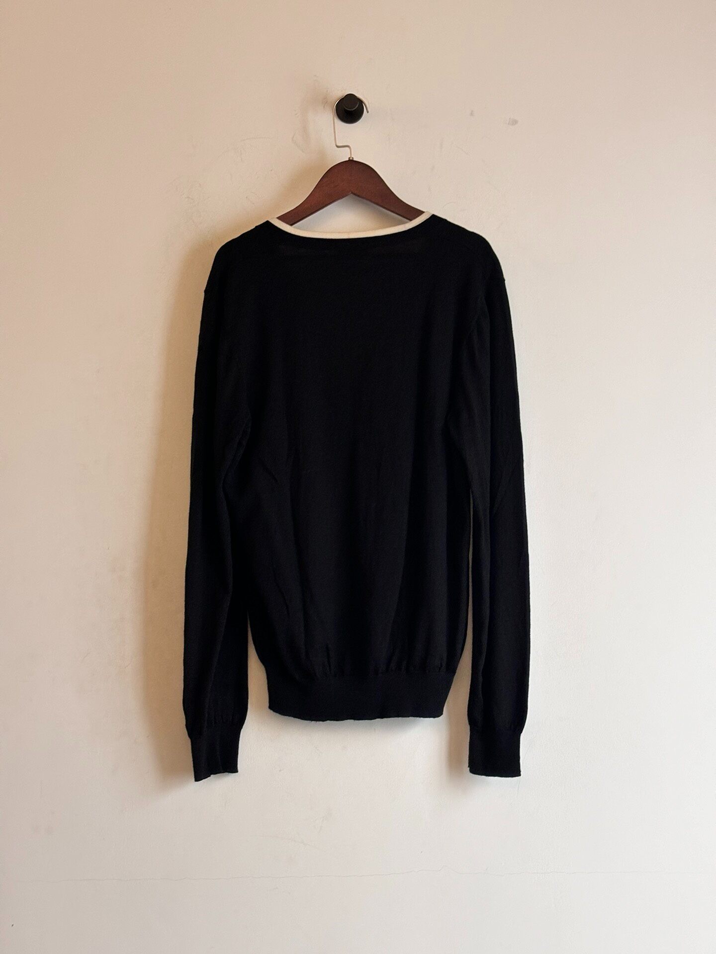 Dries Van Noten 00S Wool Cardigan — detail
