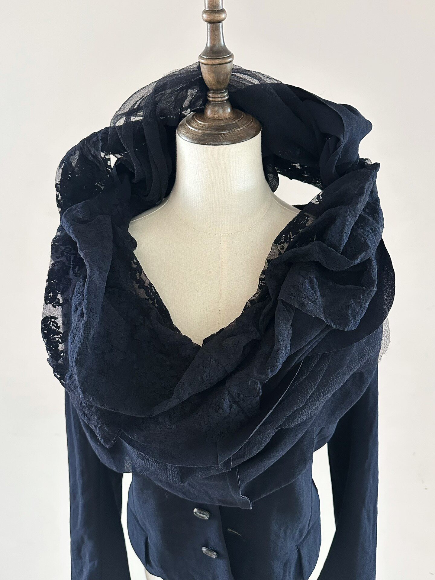 Comme des Garcons 1995 Rare Lace Top — front