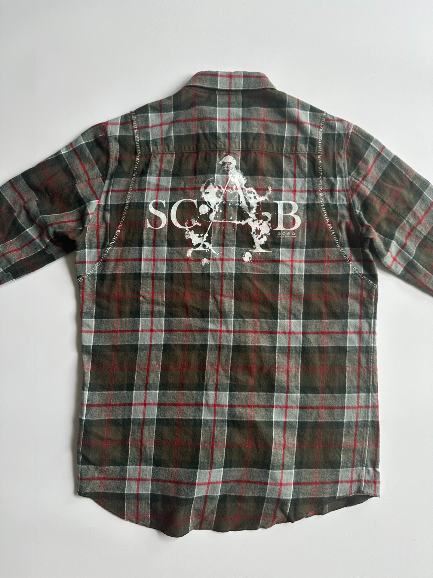 Undercover 03SS SCAB Plaid Shirt — front