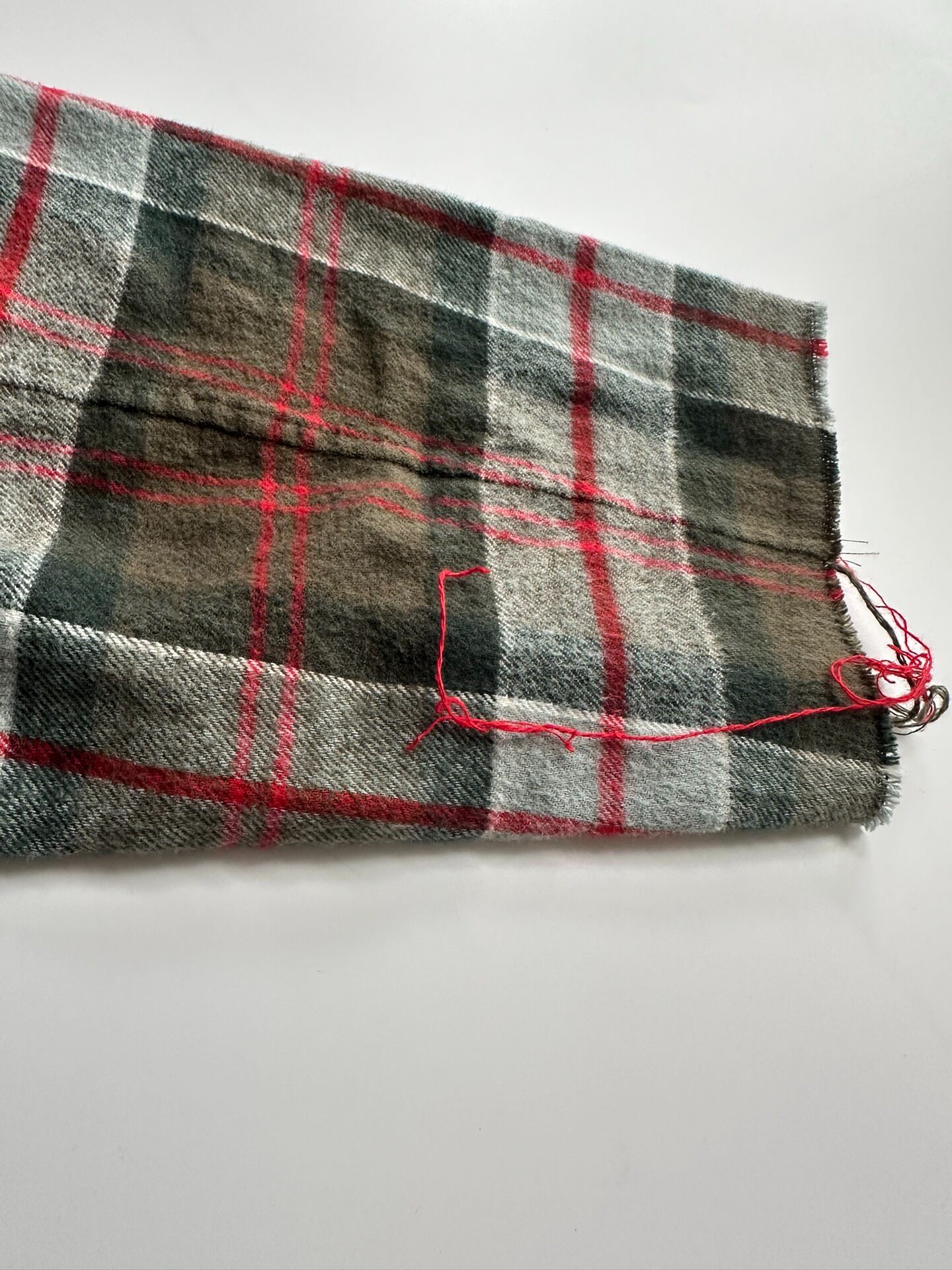 Undercover 03SS SCAB Plaid Shirt — label