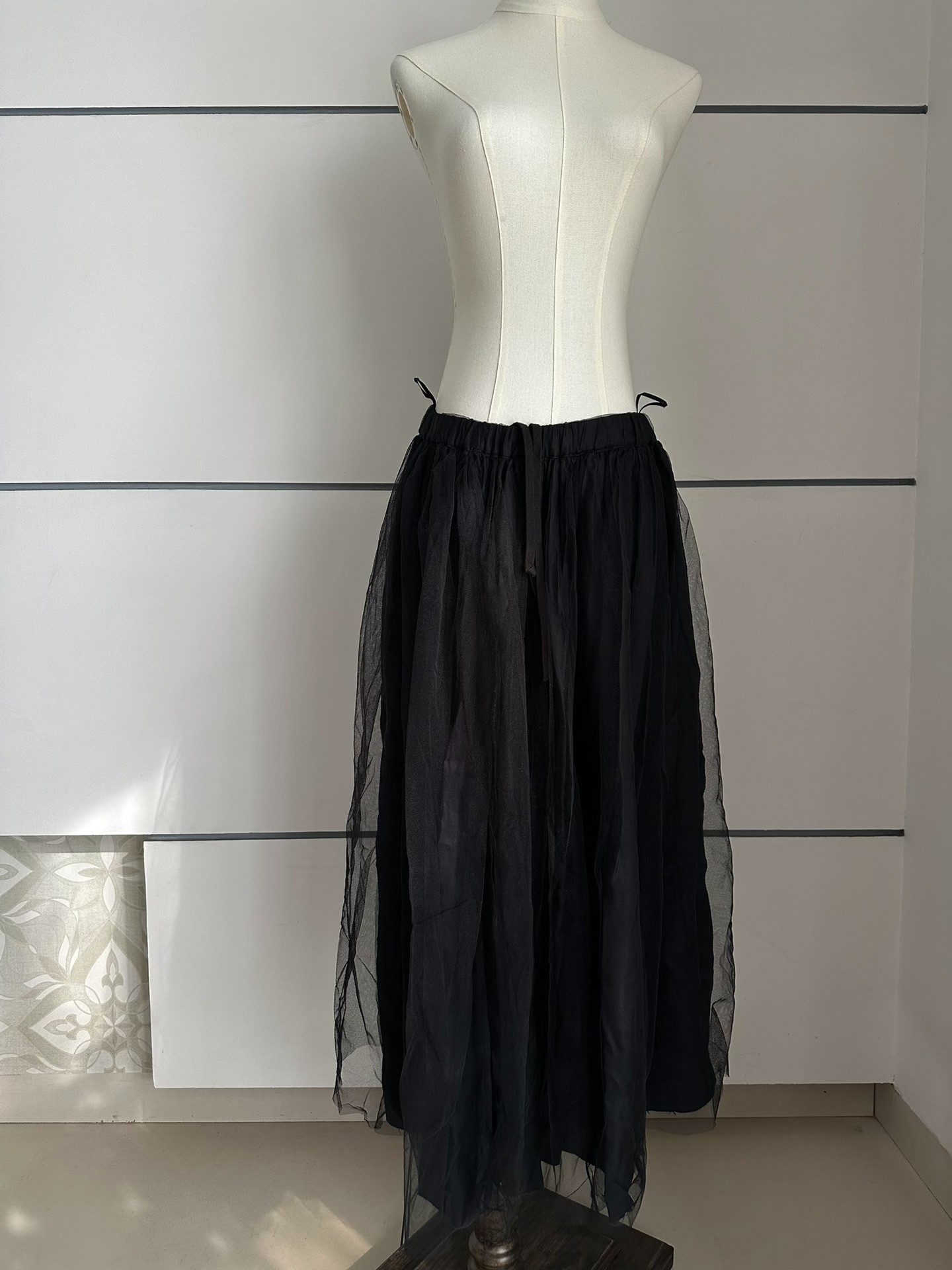 Comme des Garcons 03SS Bubble Tulle Skirt — back