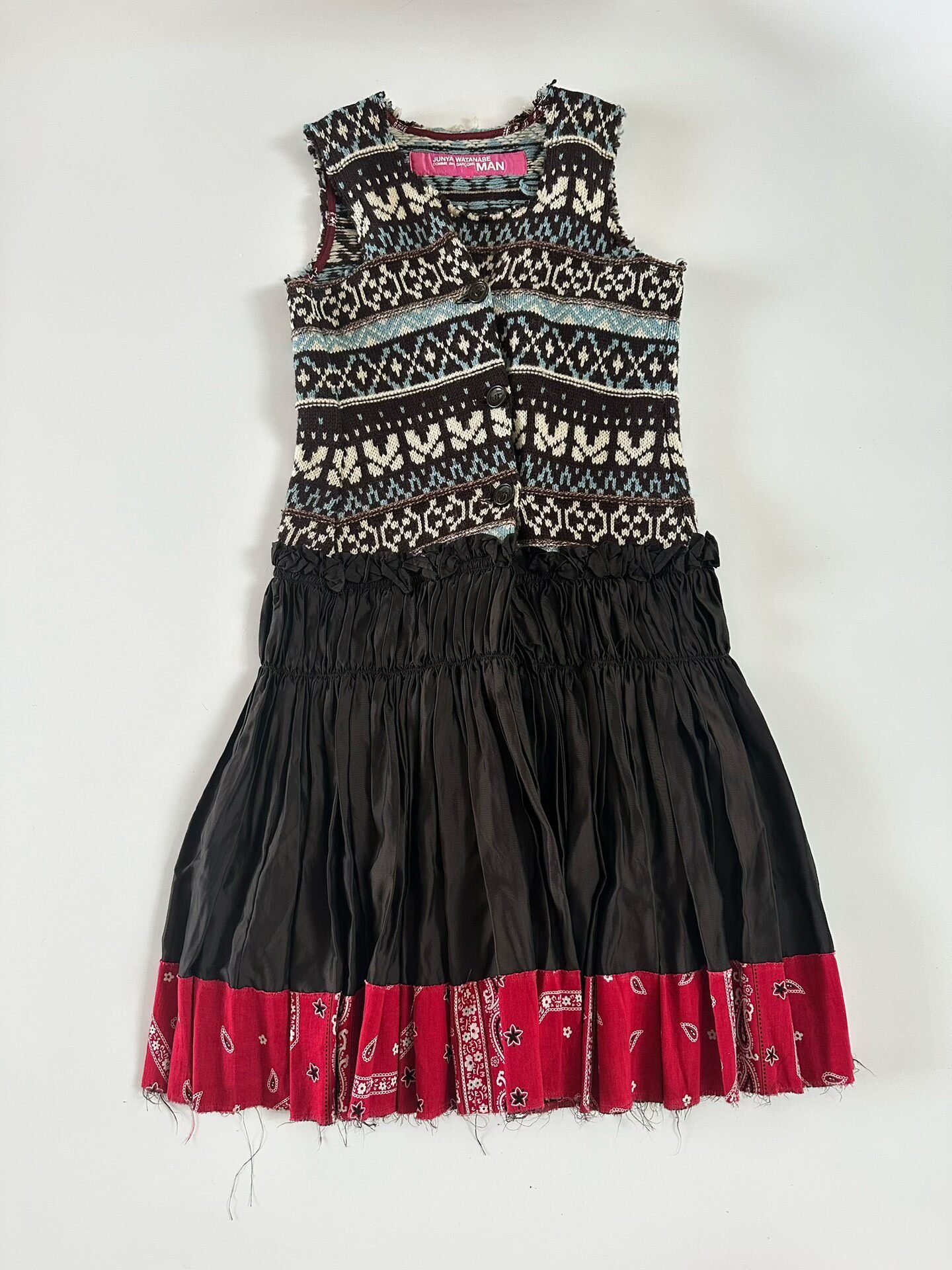 Junya Watanabe Sleeveless Wool Dress