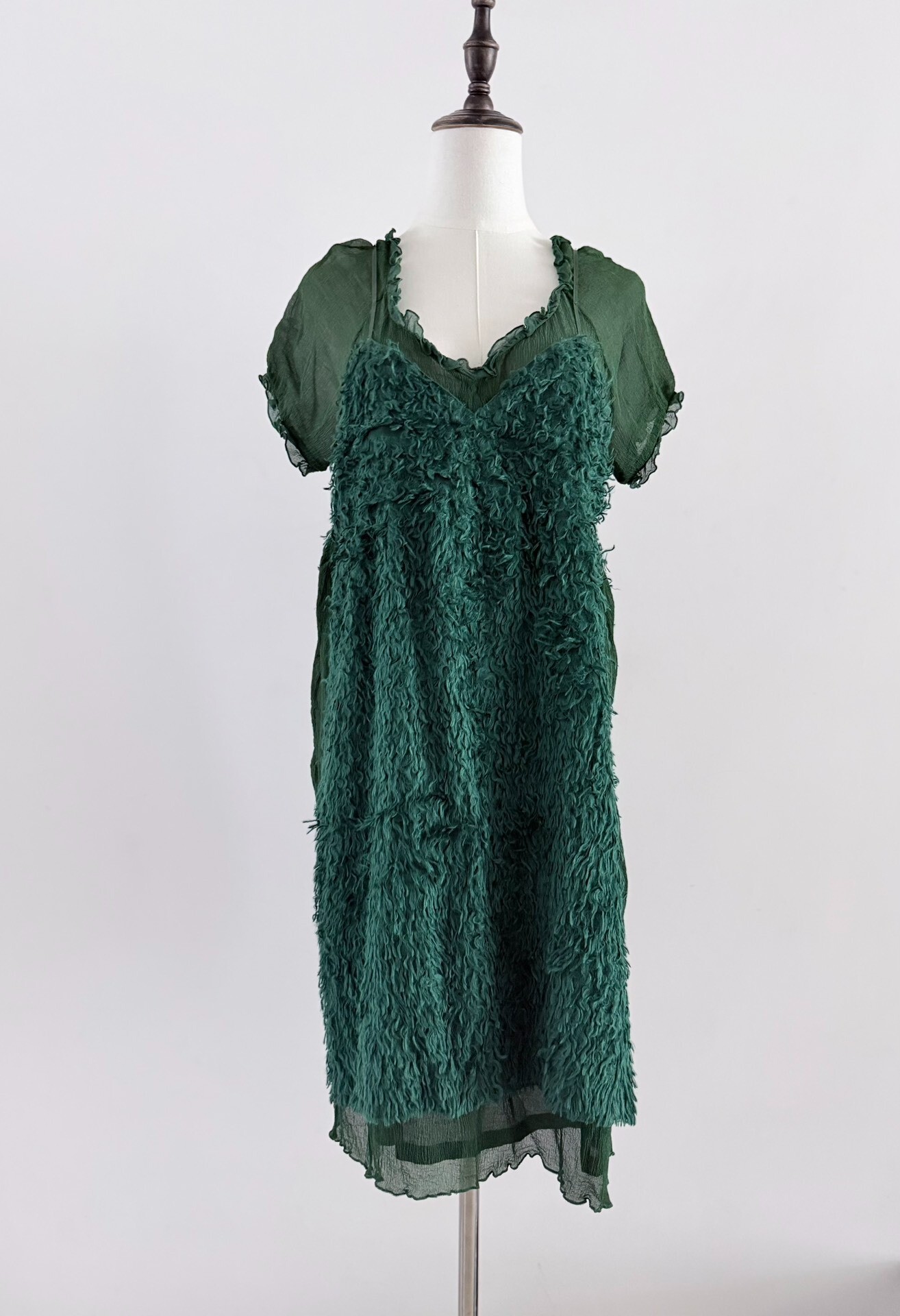 Undercover Early Layered Green Dress