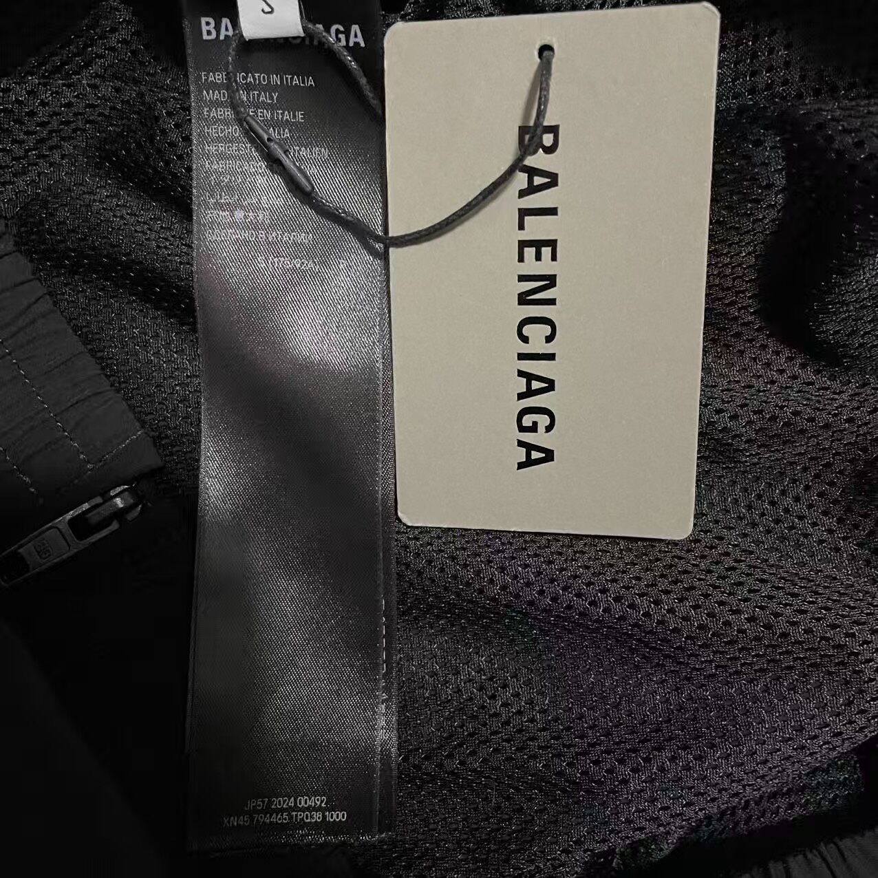 Balenciaga FW24 Zip Jacket — back