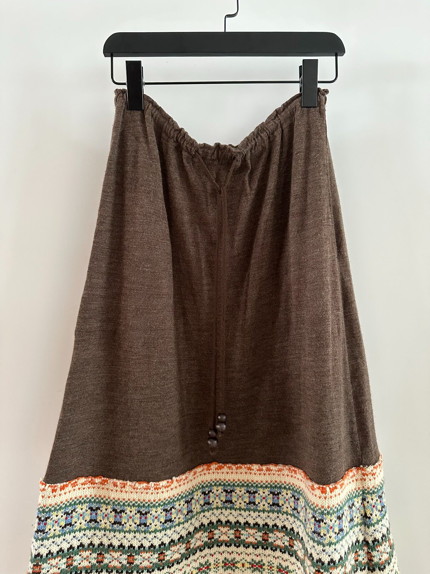 Junya Watanabe 2003 Wool Skirt — front