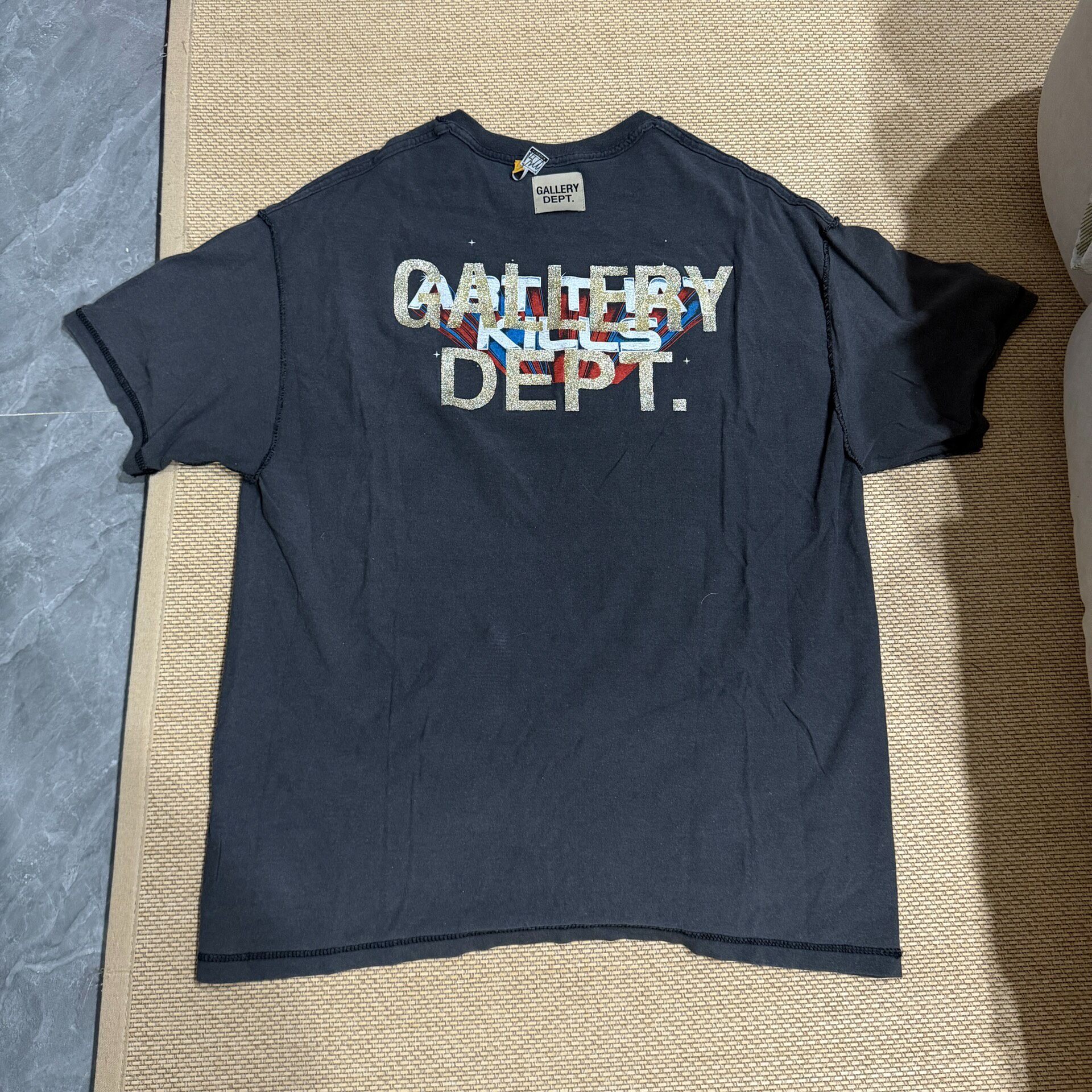 Gallery Dept Limited Double-Sided Short Sleeve Tee — front