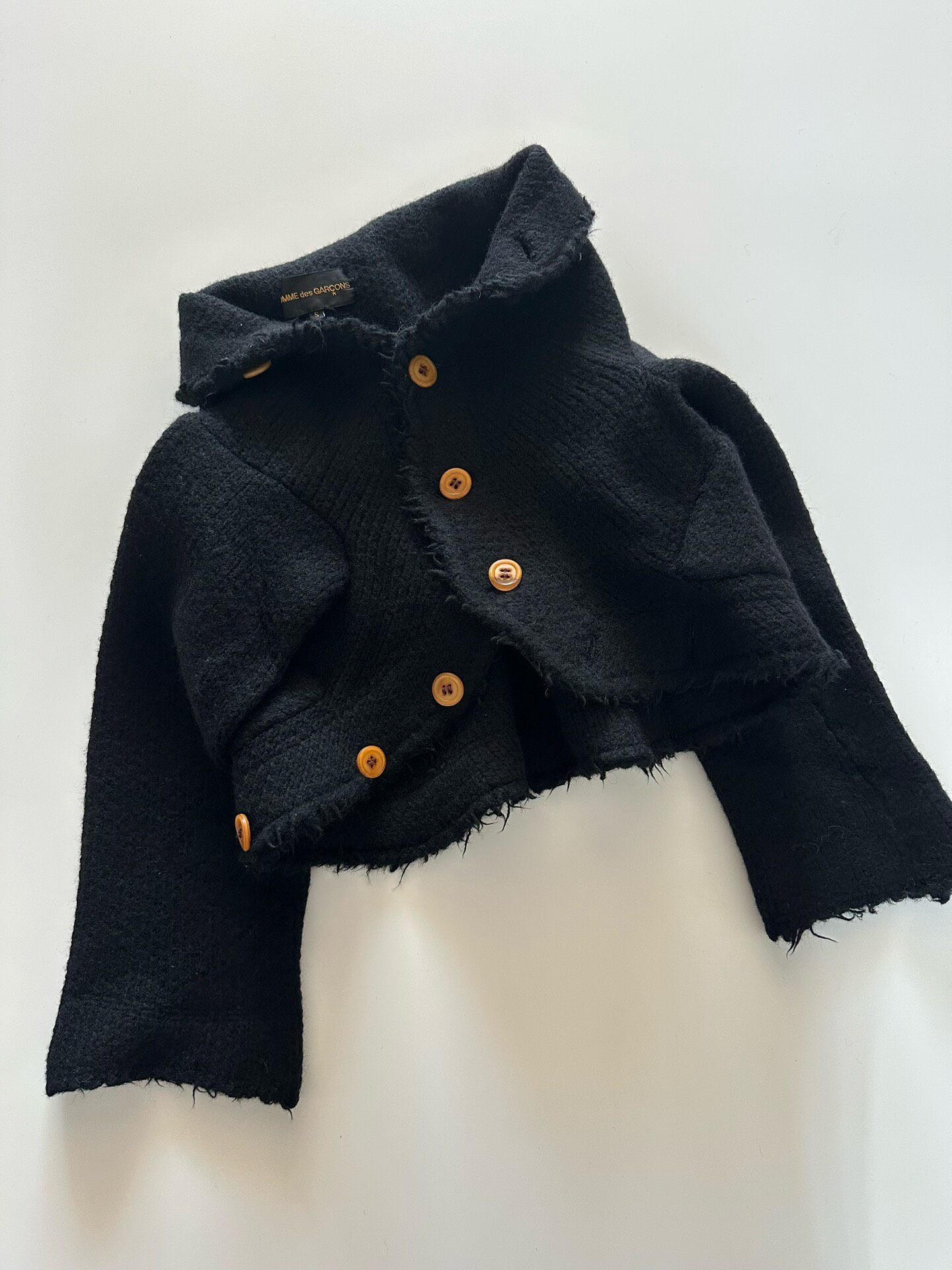 Comme des Garcons 2002 Runway Wool Top