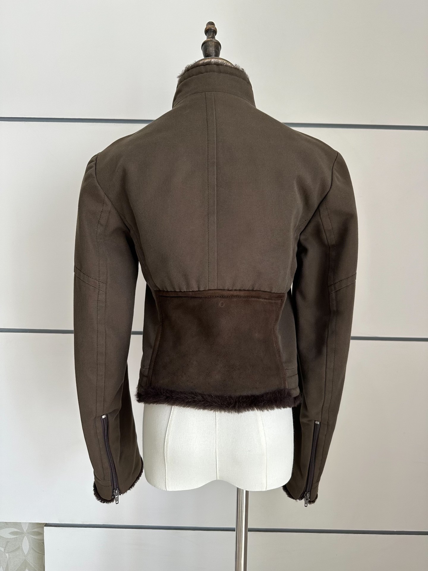 Dries Van Noten 98AW Moto Jacket — back