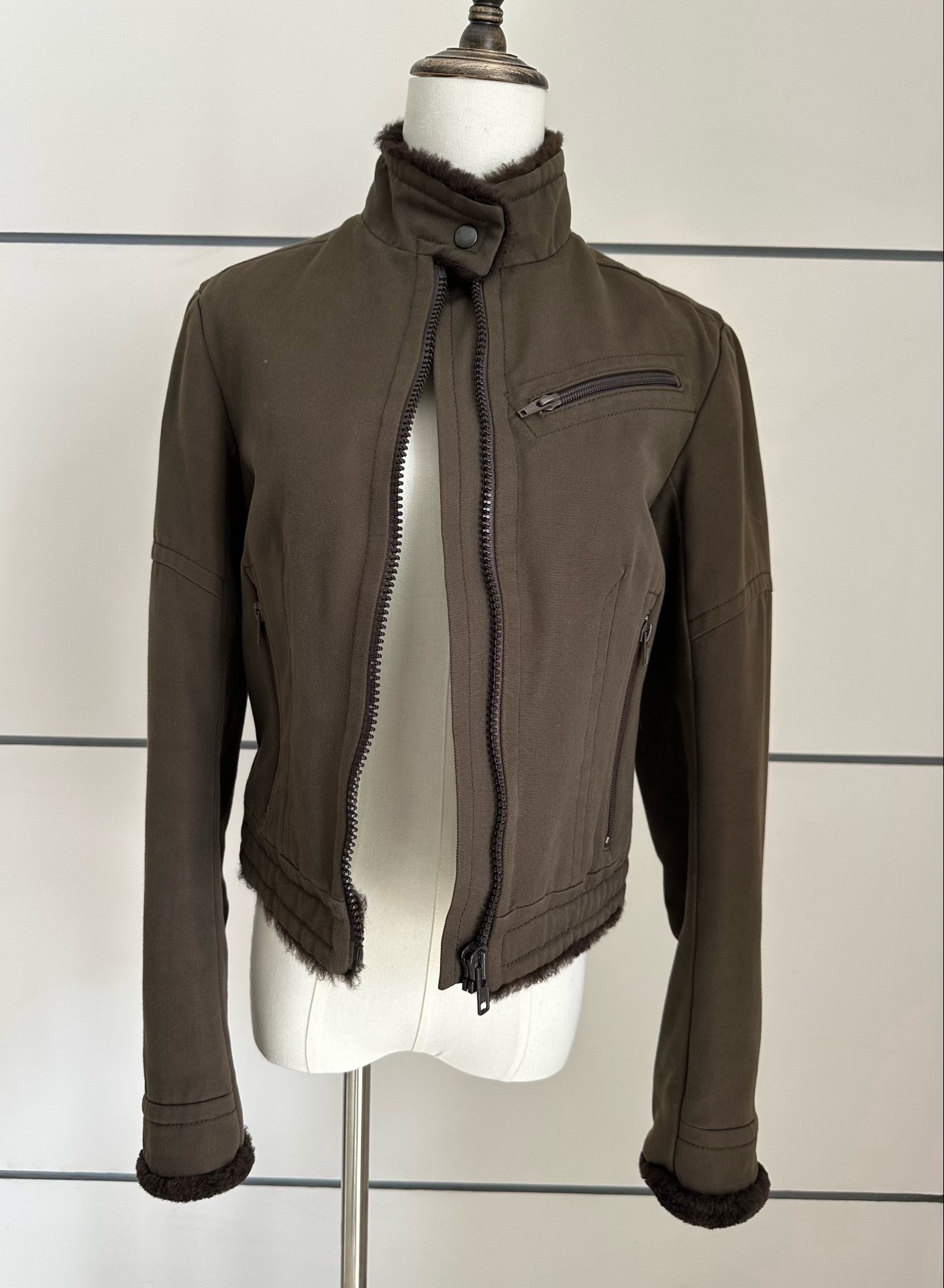 Dries Van Noten 98AW Moto Jacket — front