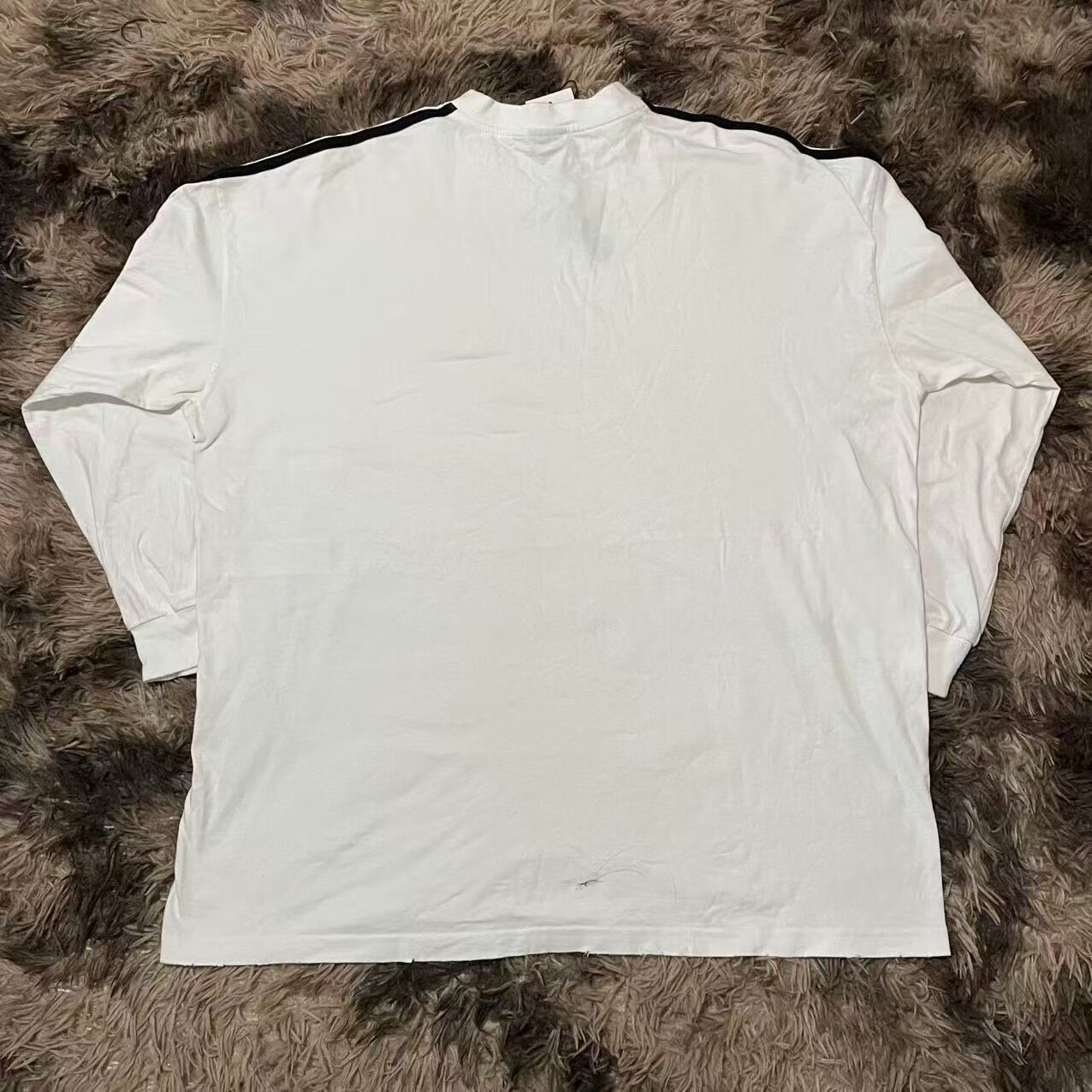 Balenciaga x Adidas Oversized Long Sleeve Top — front