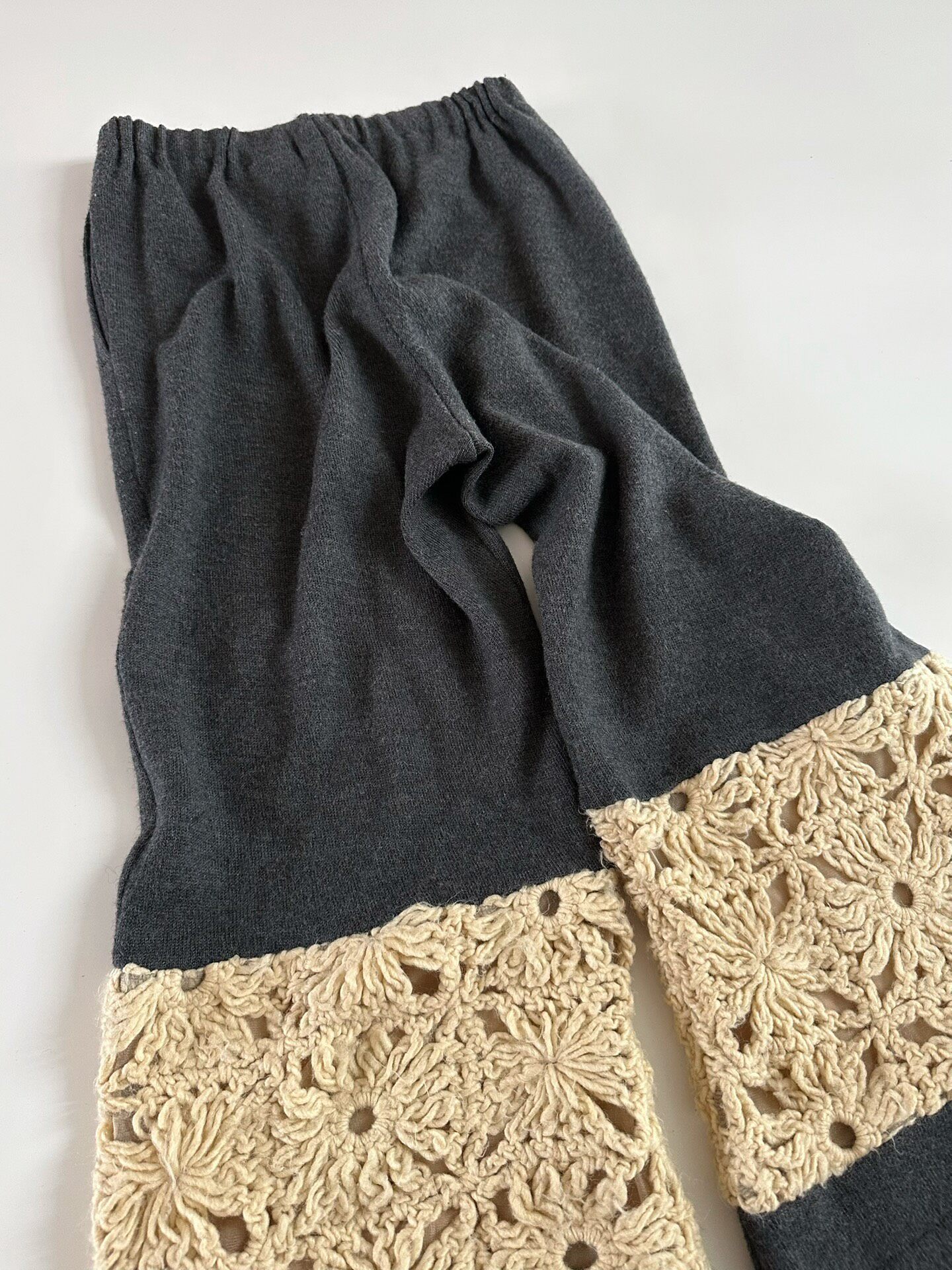 Comme des Garcons Tricot 2005 Wool Trousers — back