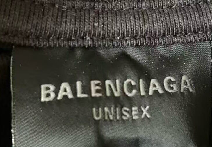 Balenciaga Fake Two-Piece Long Sleeve Shirt — back