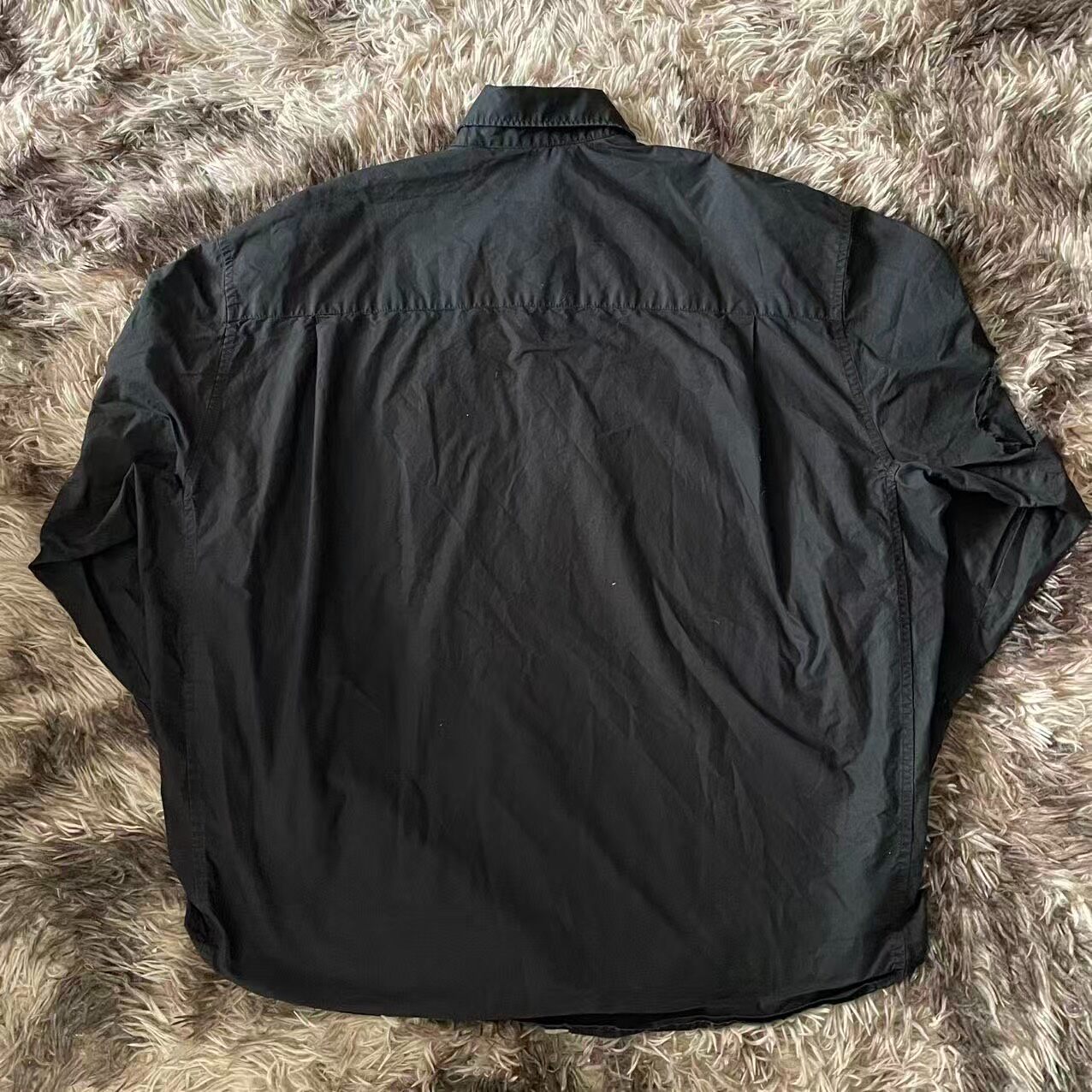Balenciaga Fake Two-Piece Long Sleeve Shirt — detail