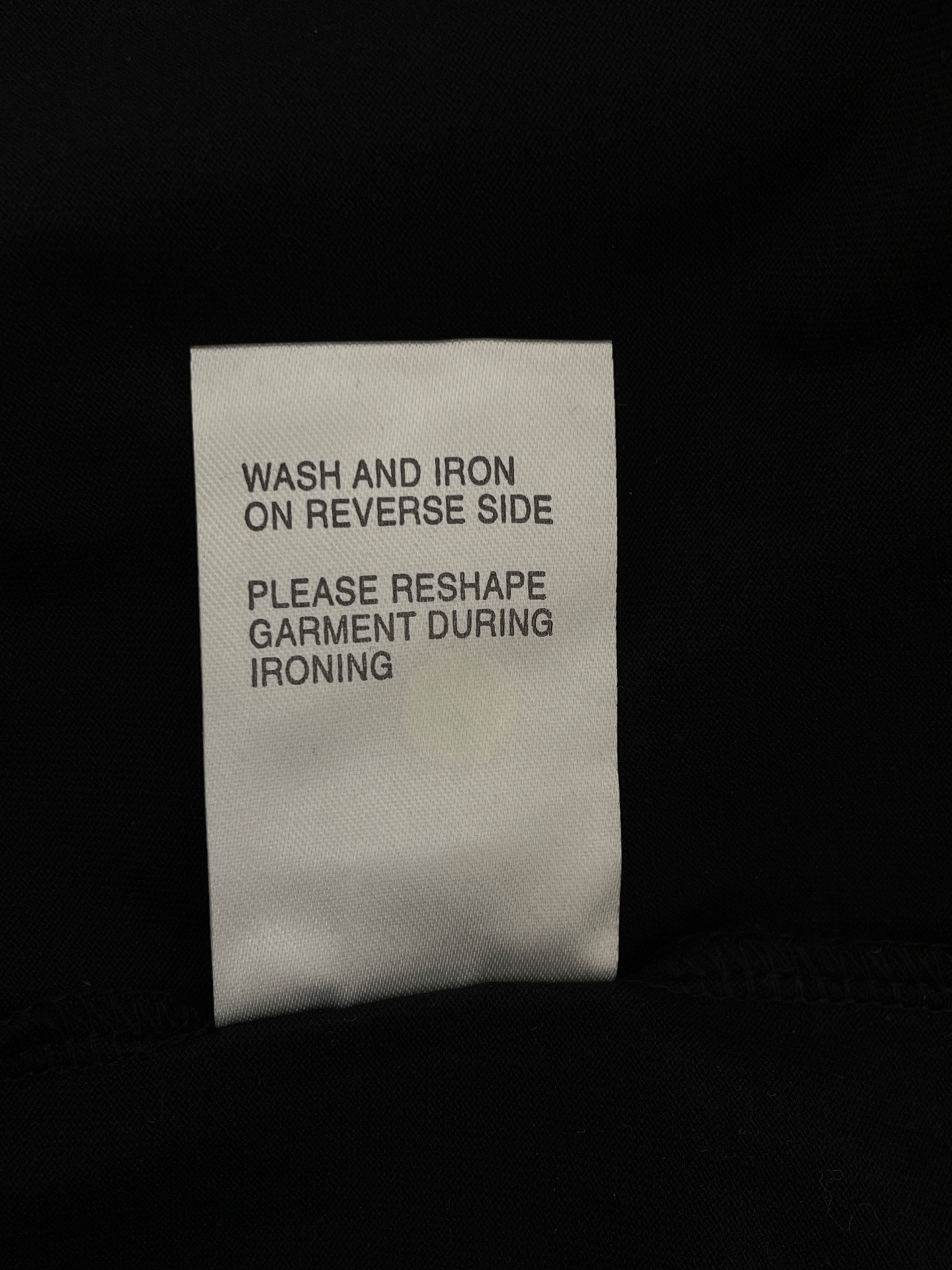 Givenchy Black Group Dog Print T-Shirt — label