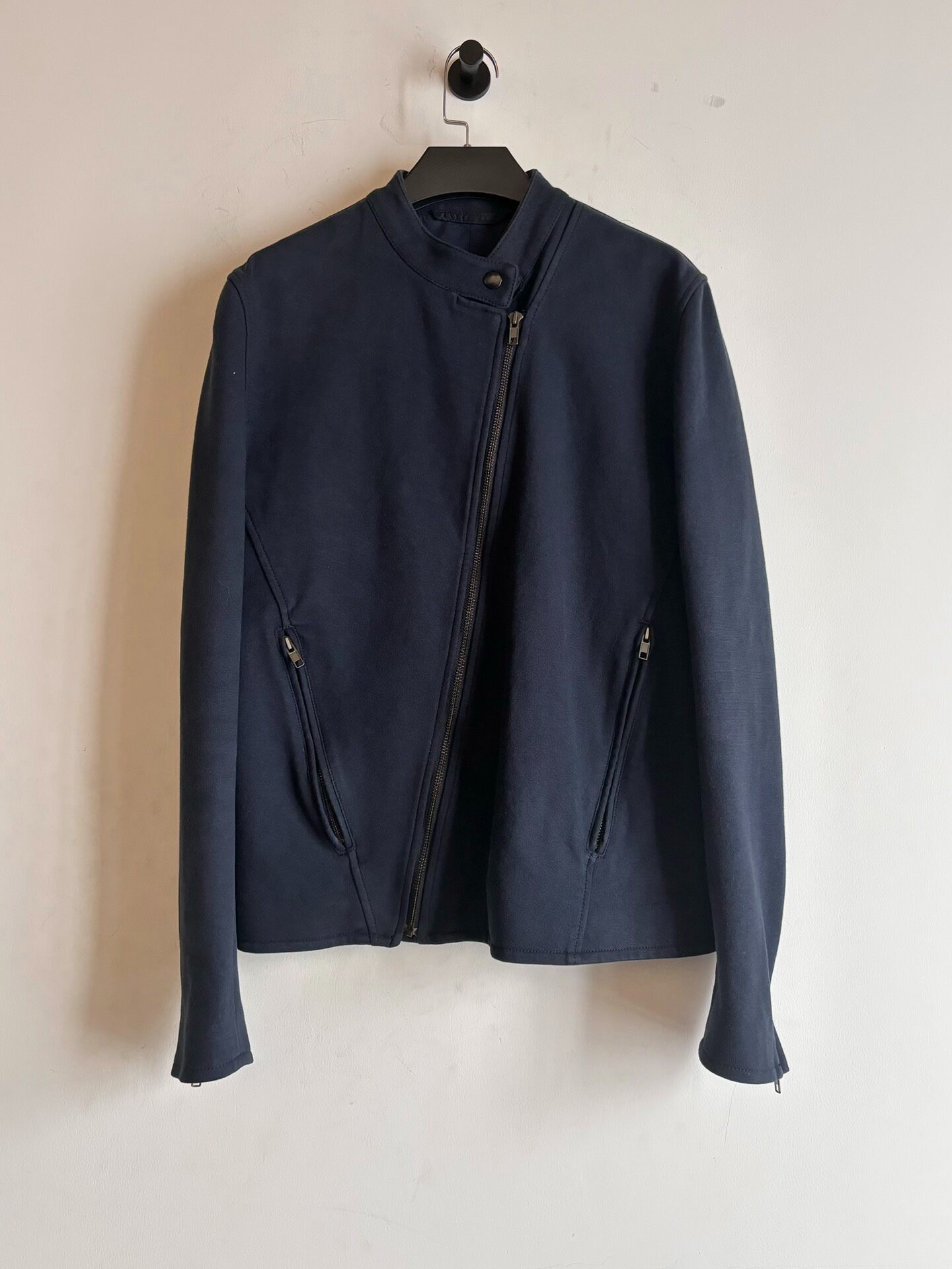 Maison Martin Margiela 2011 Reverse Zipper Jacket — detail