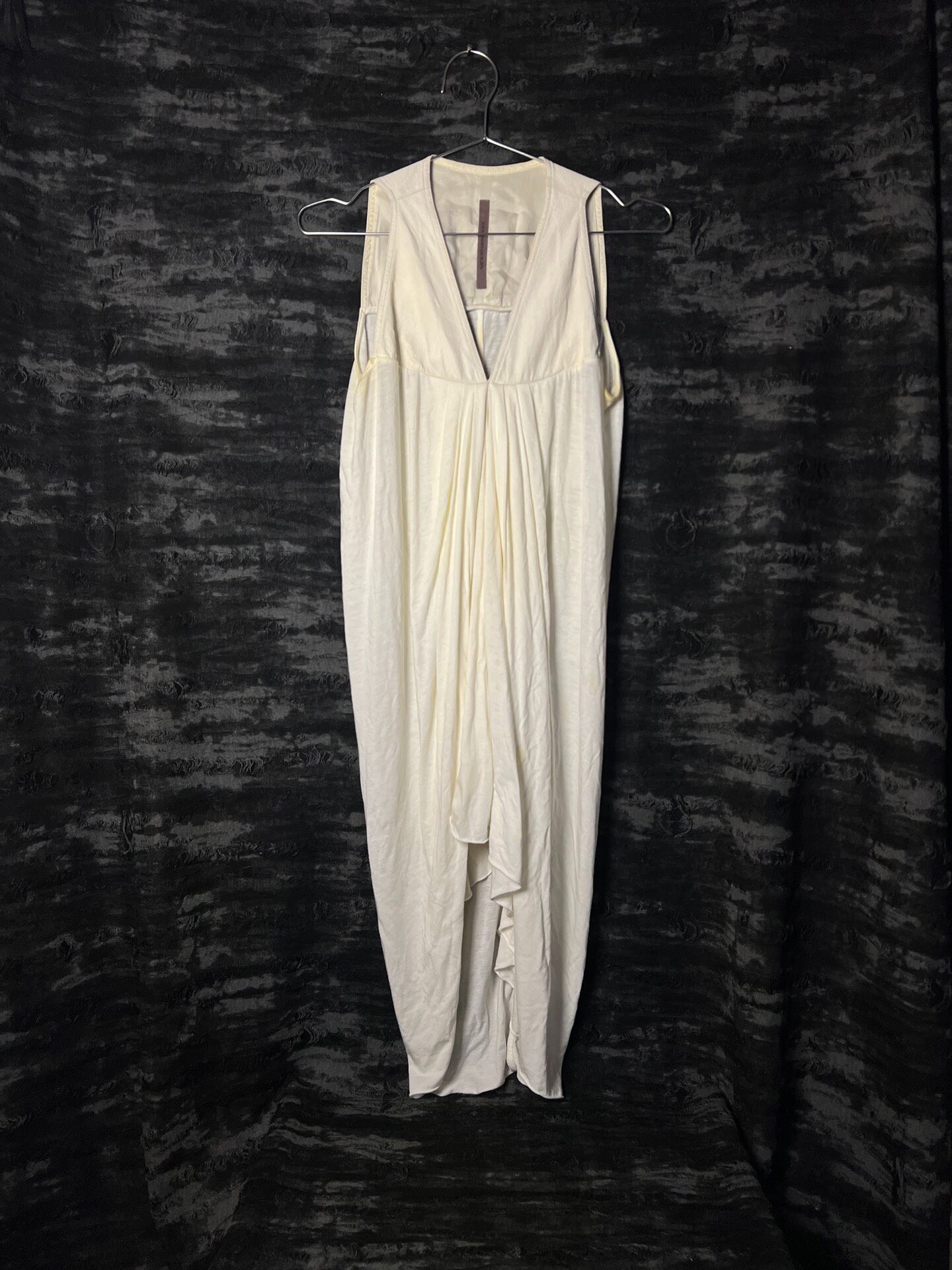 Rick Owens 15SS White Evening Dress